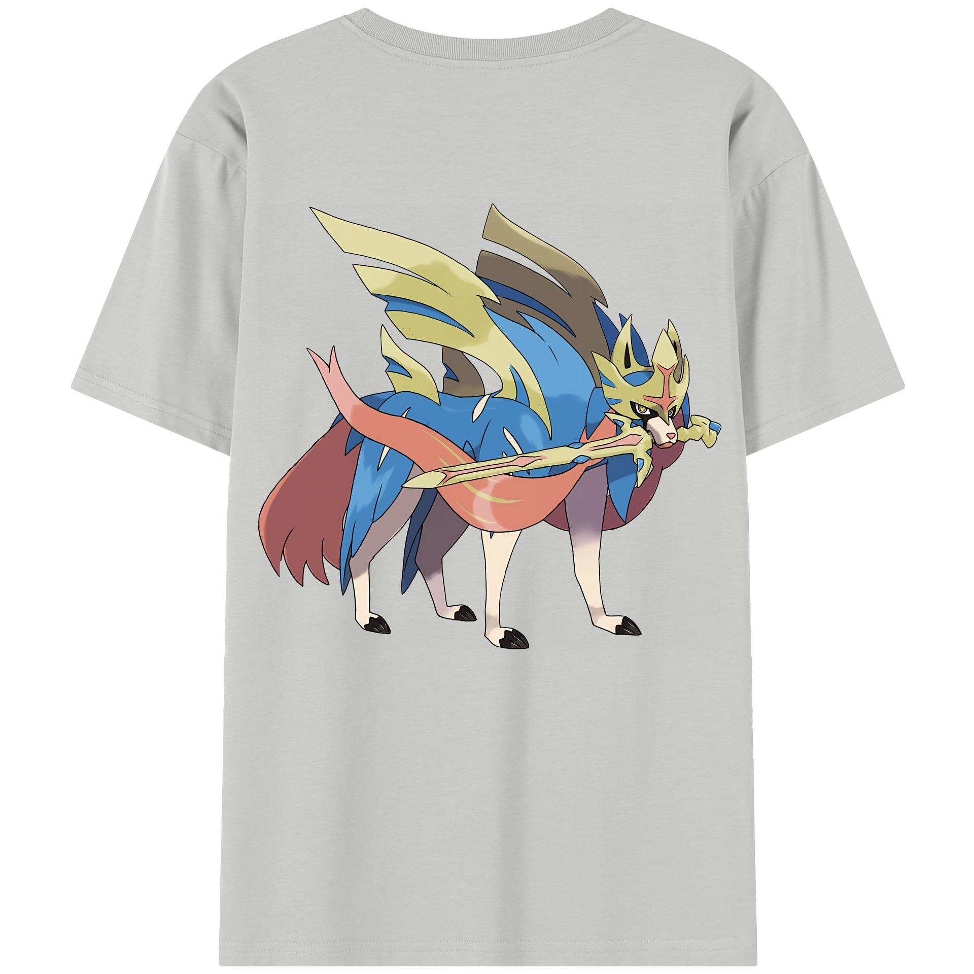 （画像用） ポケットモンスター Pokémon レディース半袖Tシャツ(バックプリント)