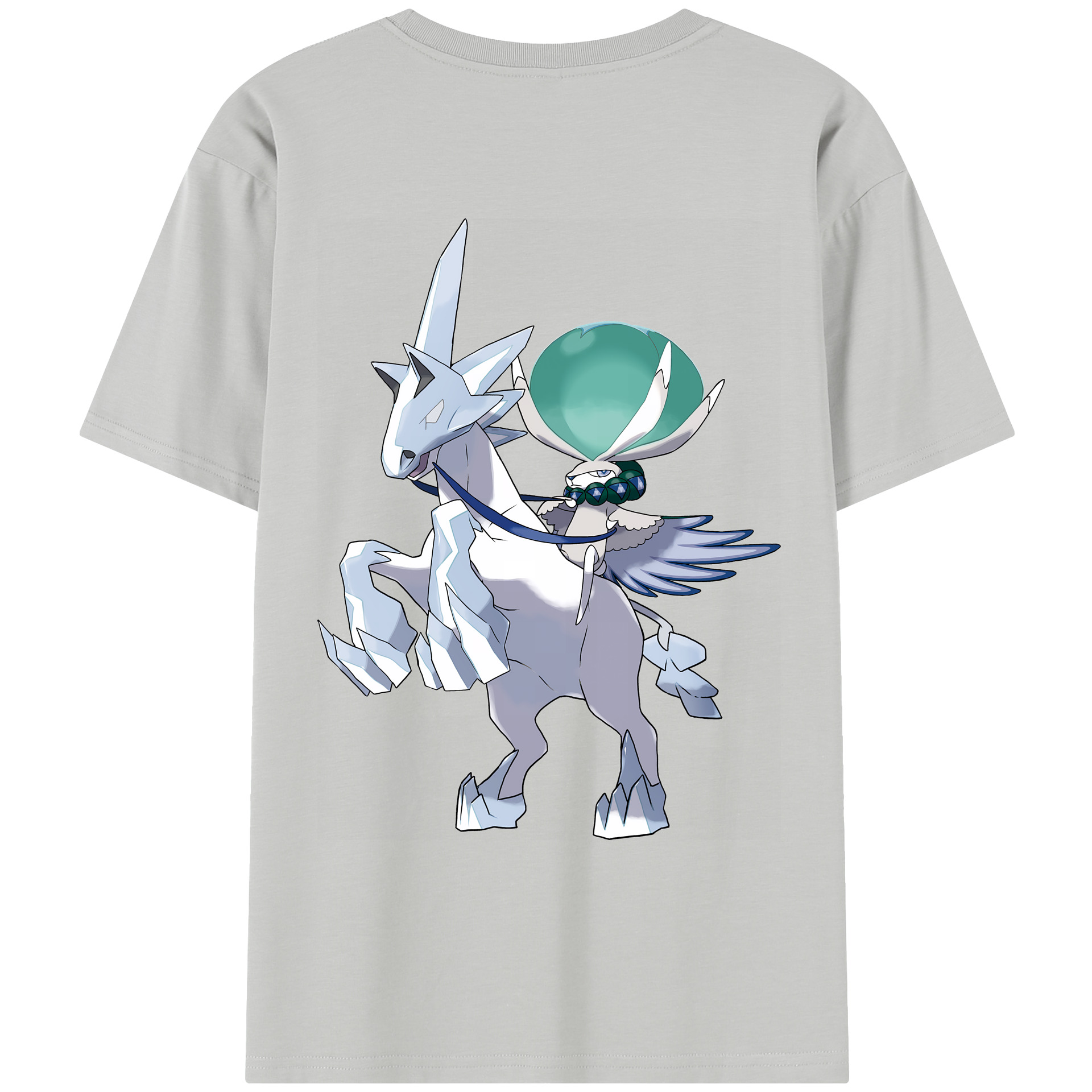（画像用） ポケットモンスター Pokémon レディース半袖Tシャツ(バックプリント)