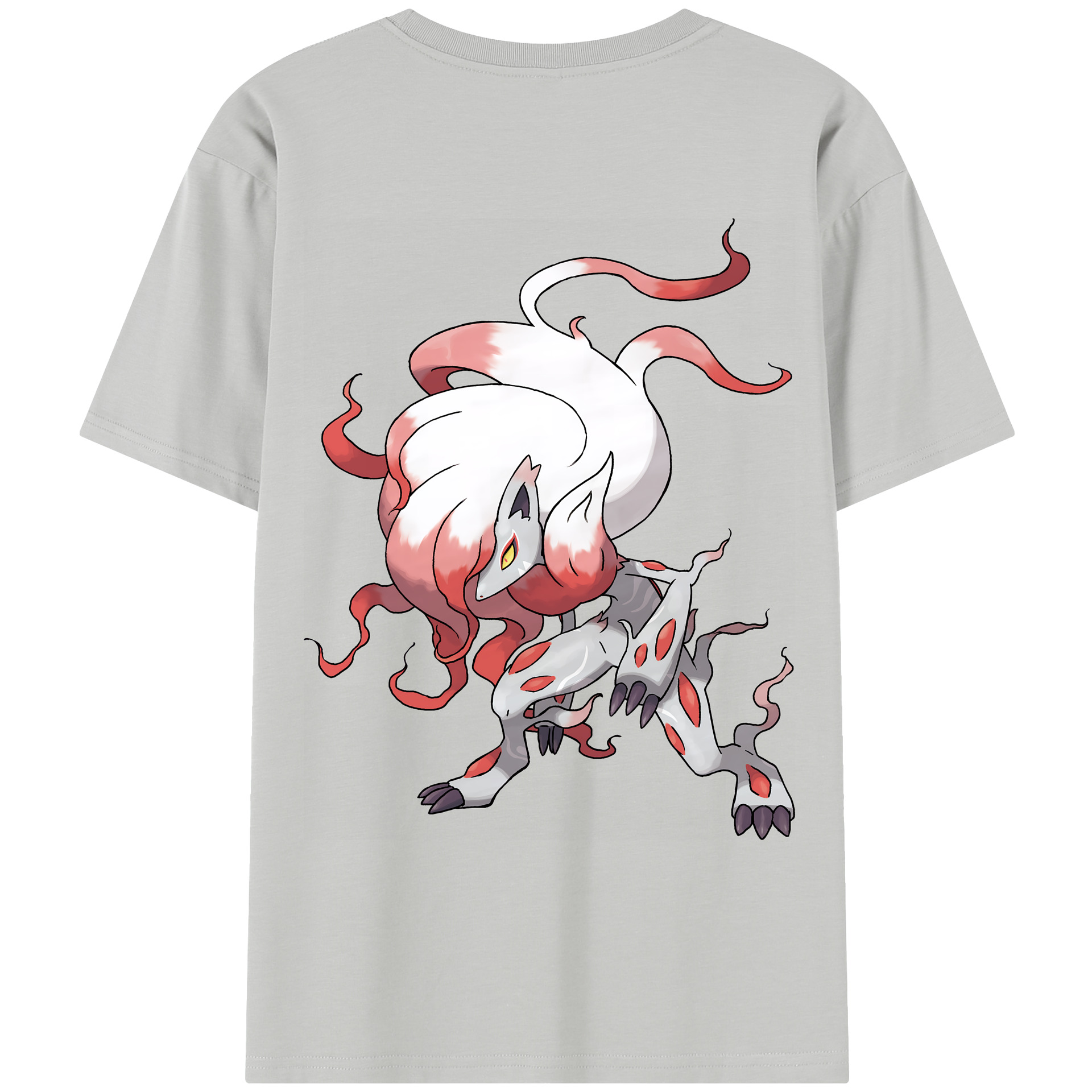 （画像用） ポケットモンスター Pokémon レディース半袖Tシャツ(バックプリント)