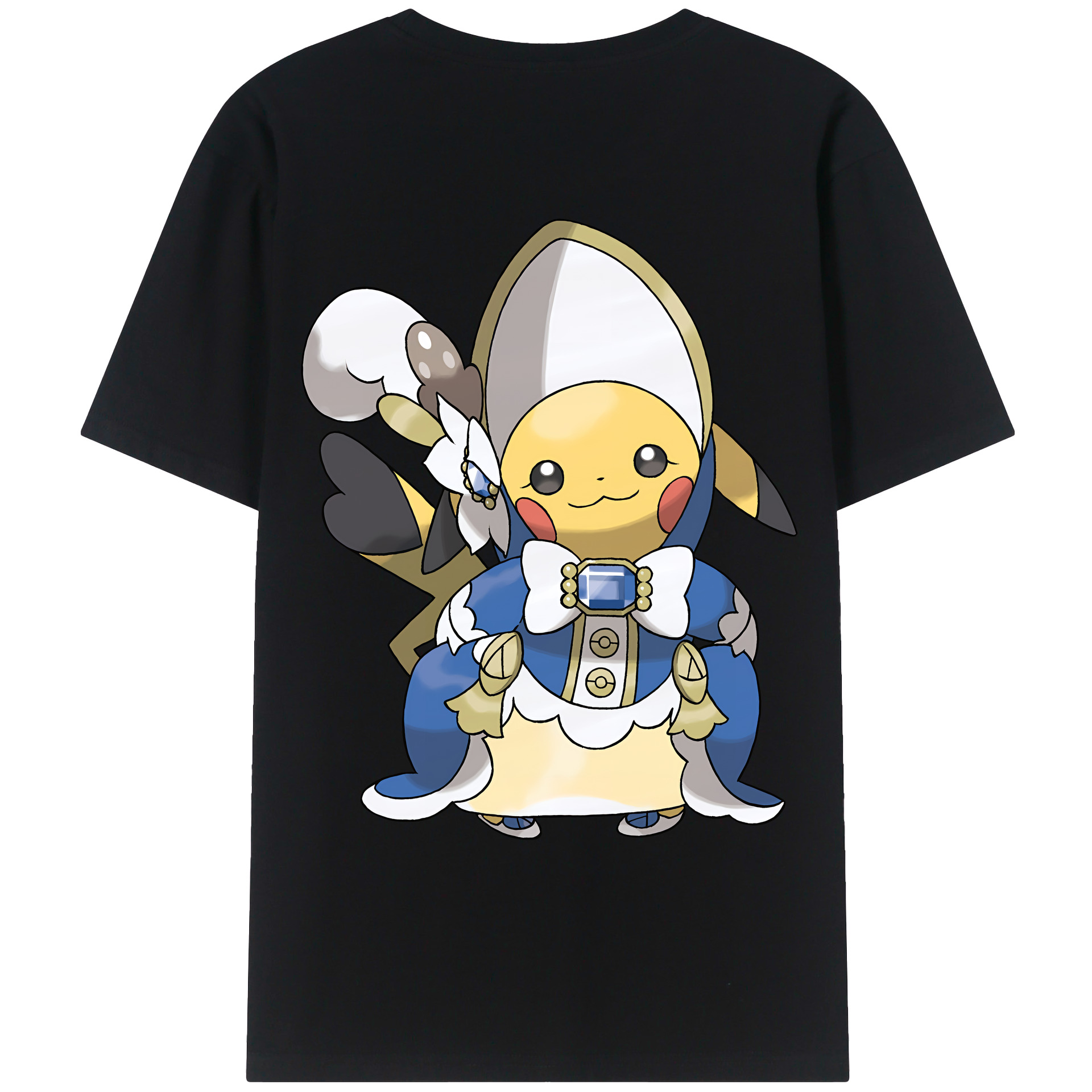 （画像用） ポケットモンスター Pokémon レディース半袖Tシャツ(バックプリント)