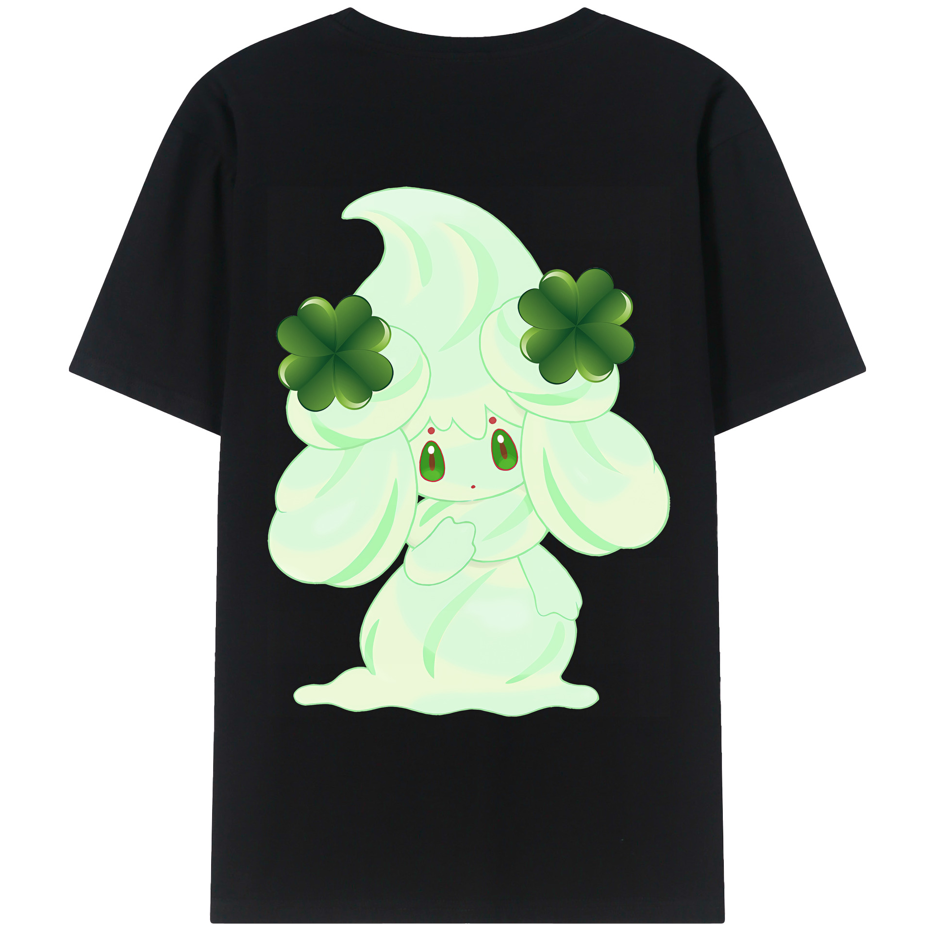 （画像用） ポケットモンスター Pokémon レディース半袖Tシャツ(バックプリント)