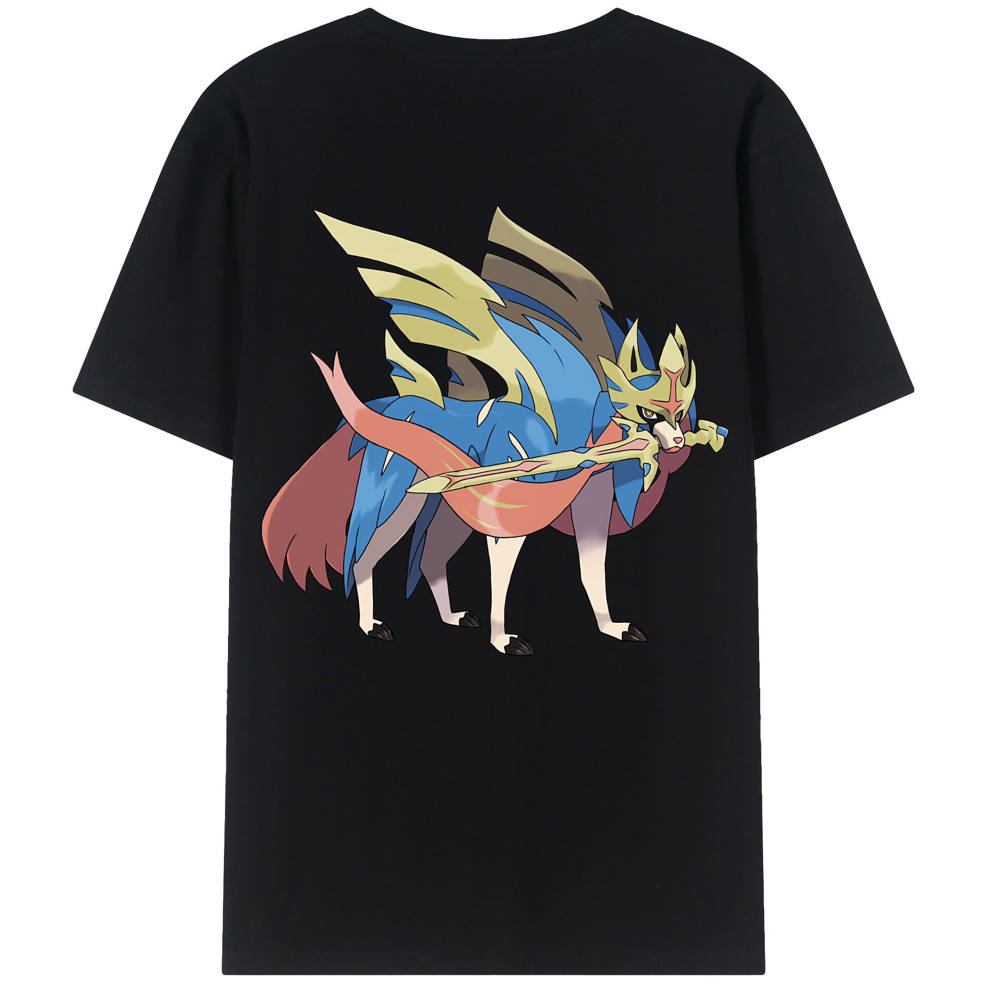 （画像用） ポケットモンスター Pokémon レディース半袖Tシャツ(バックプリント)