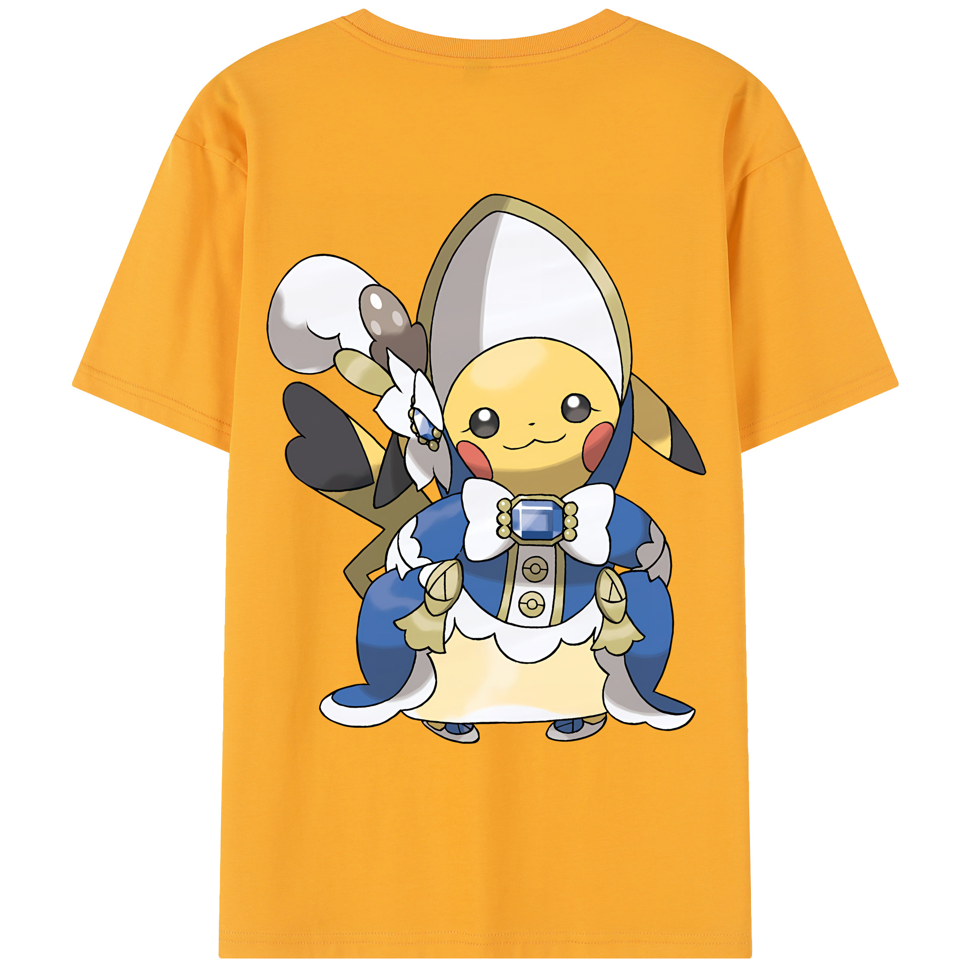 （画像用） ポケットモンスター Pokémon レディース半袖Tシャツ(バックプリント)