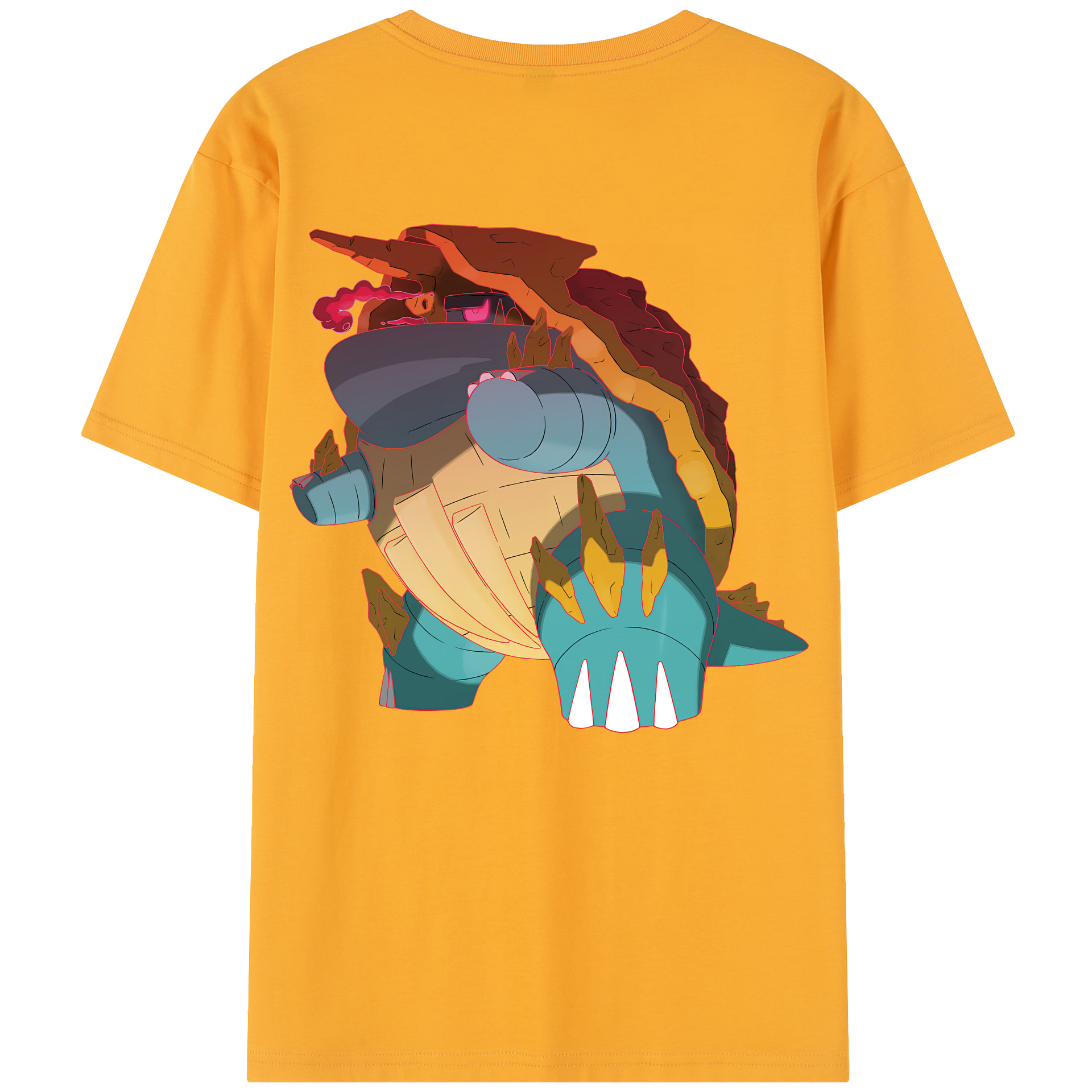 （画像用） ポケットモンスター Pokémon レディース半袖Tシャツ(バックプリント)
