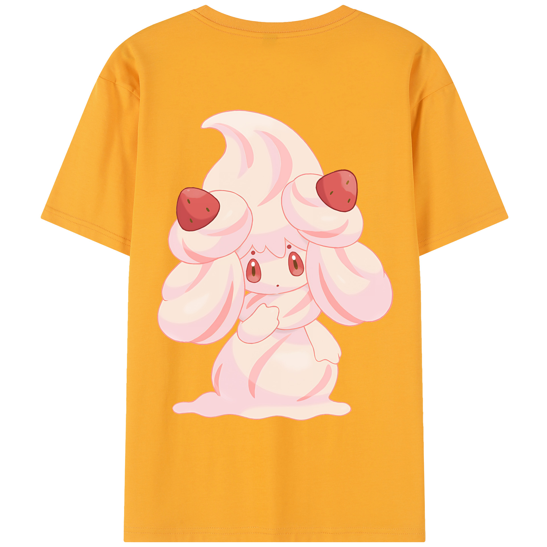 （画像用） ポケットモンスター Pokémon レディース半袖Tシャツ(バックプリント)