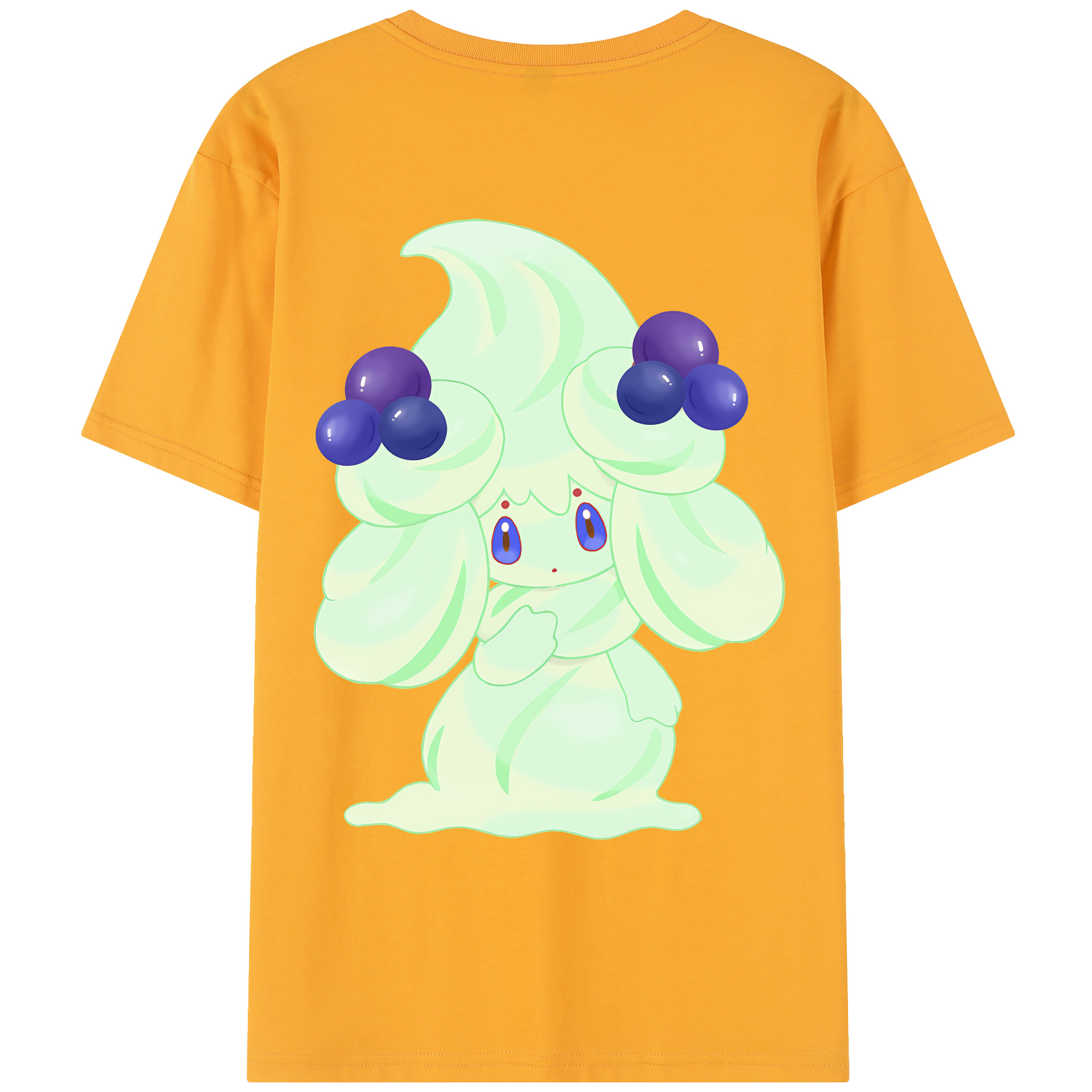 （画像用） ポケットモンスター Pokémon レディース半袖Tシャツ(バックプリント)