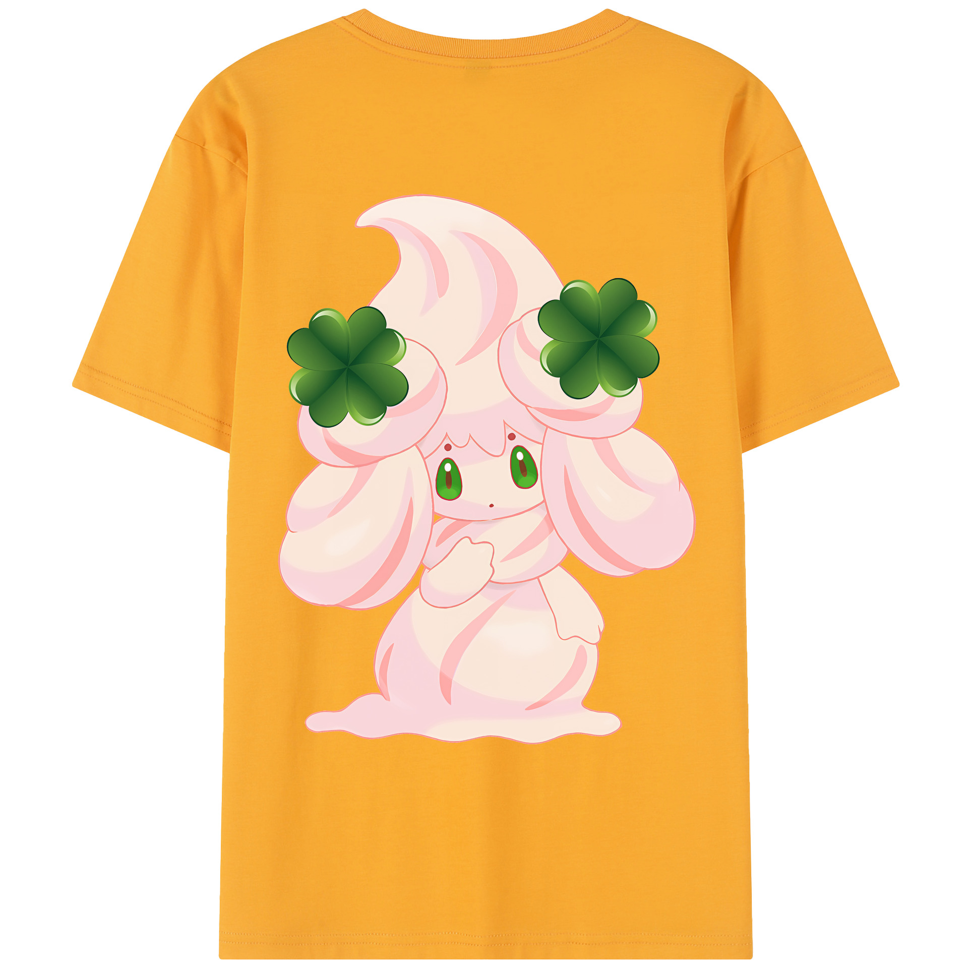 （画像用） ポケットモンスター Pokémon レディース半袖Tシャツ(バックプリント)