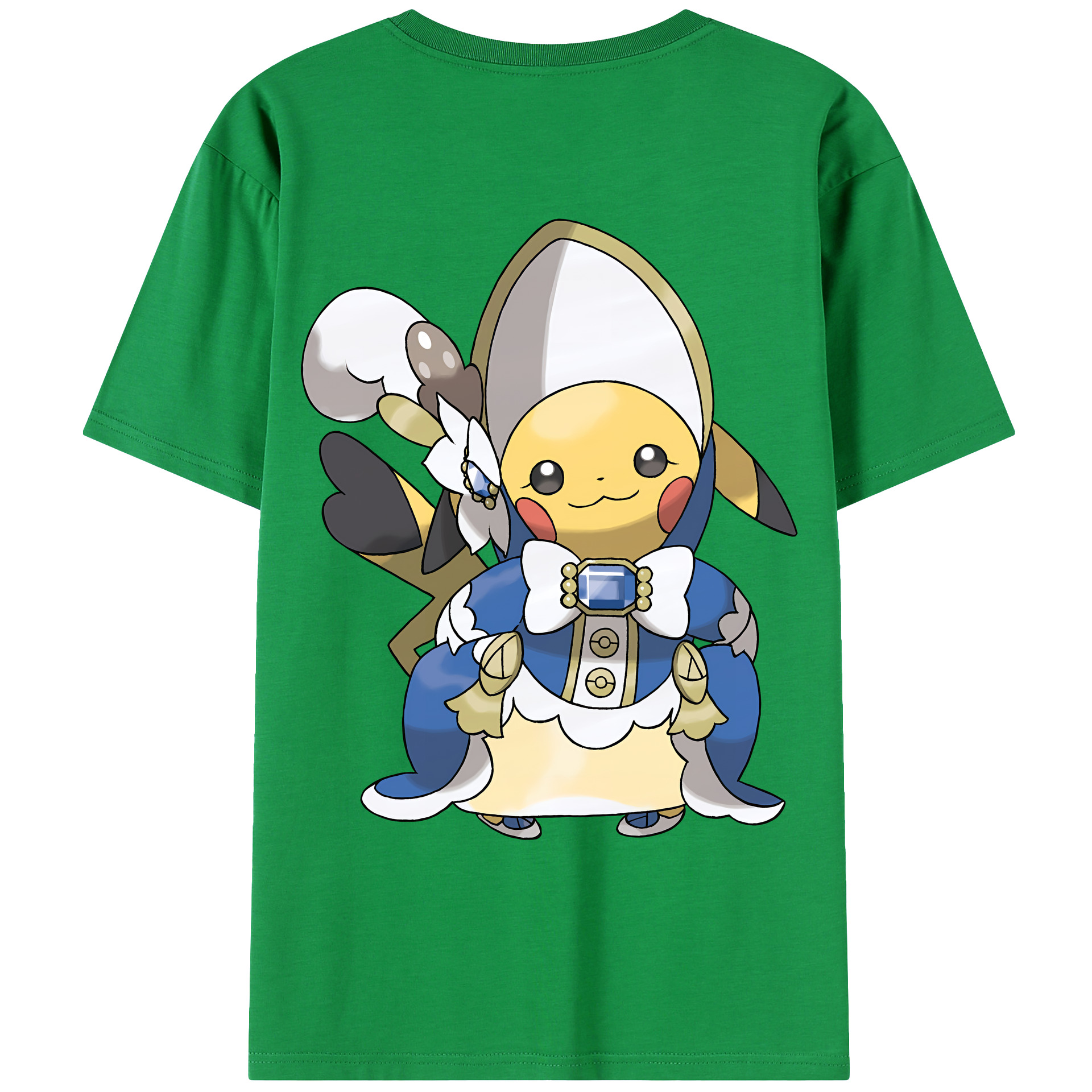 （画像用） ポケットモンスター Pokémon レディース半袖Tシャツ(バックプリント)