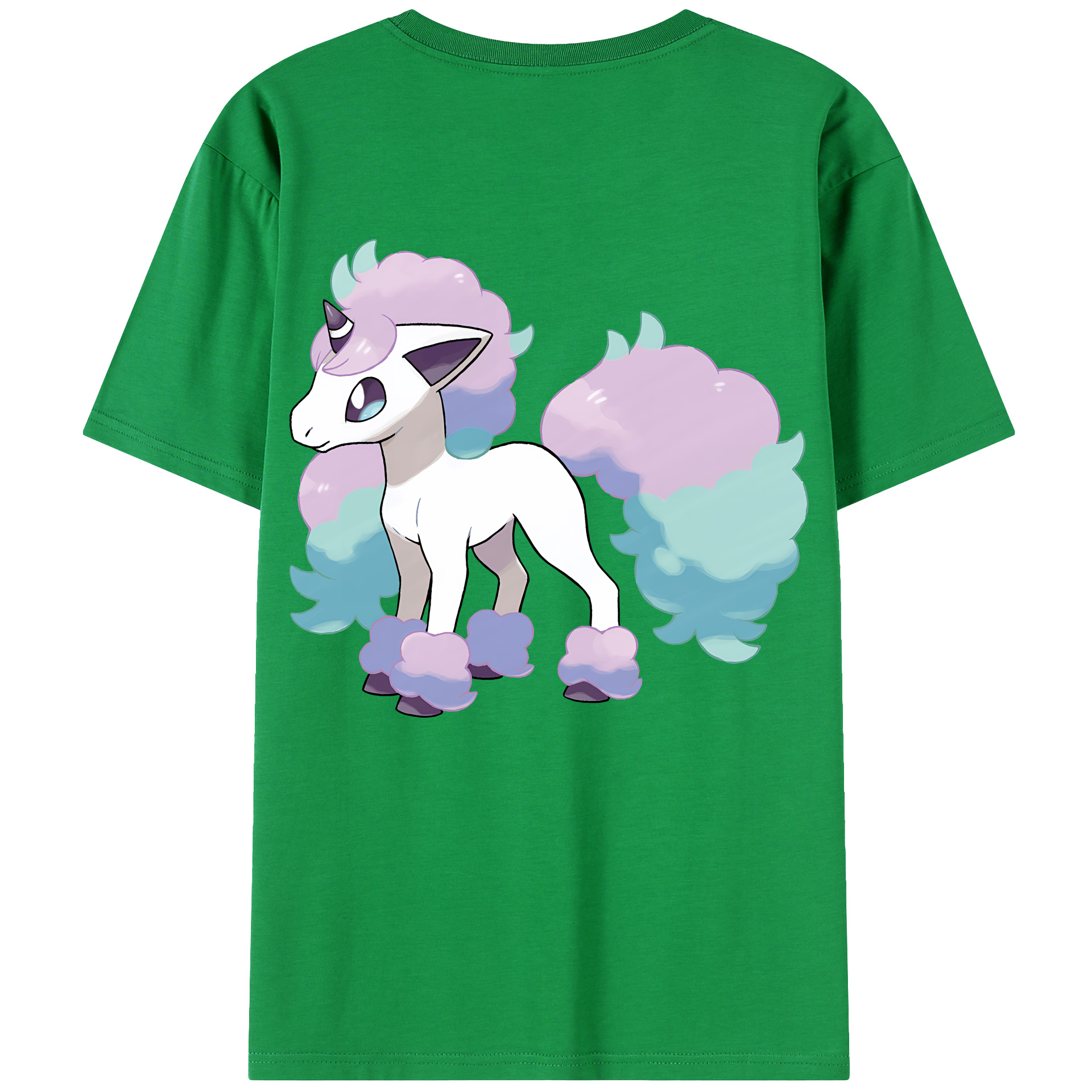 （画像用） ポケットモンスター Pokémon レディース半袖Tシャツ(バックプリント)