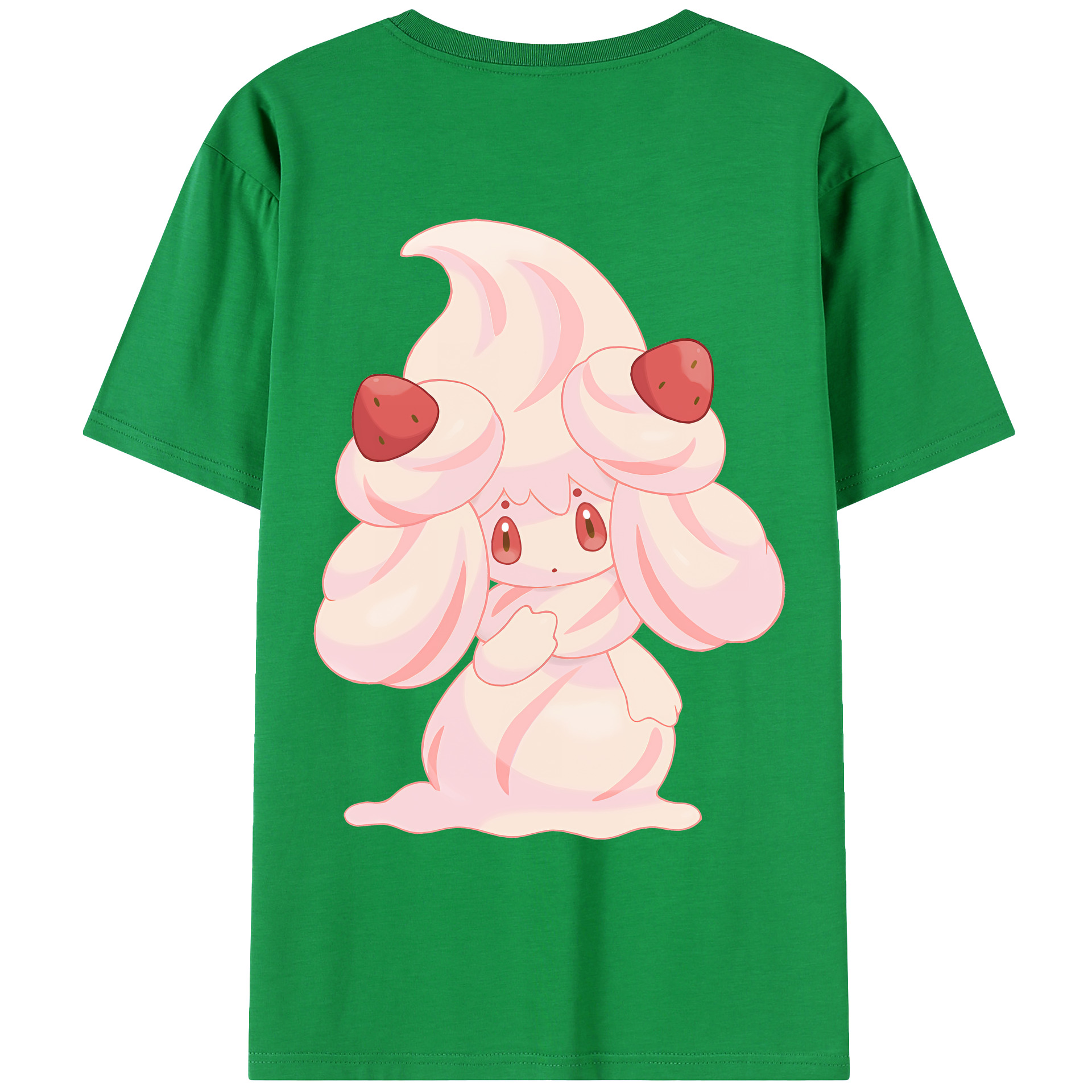 （画像用） ポケットモンスター Pokémon レディース半袖Tシャツ(バックプリント)