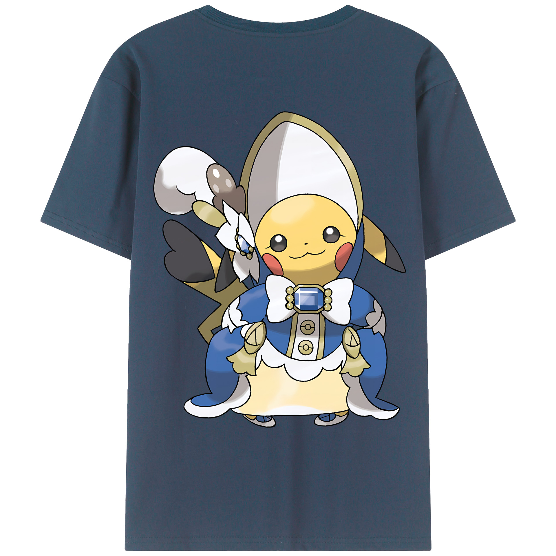 （画像用） ポケットモンスター Pokémon レディース半袖Tシャツ(バックプリント)