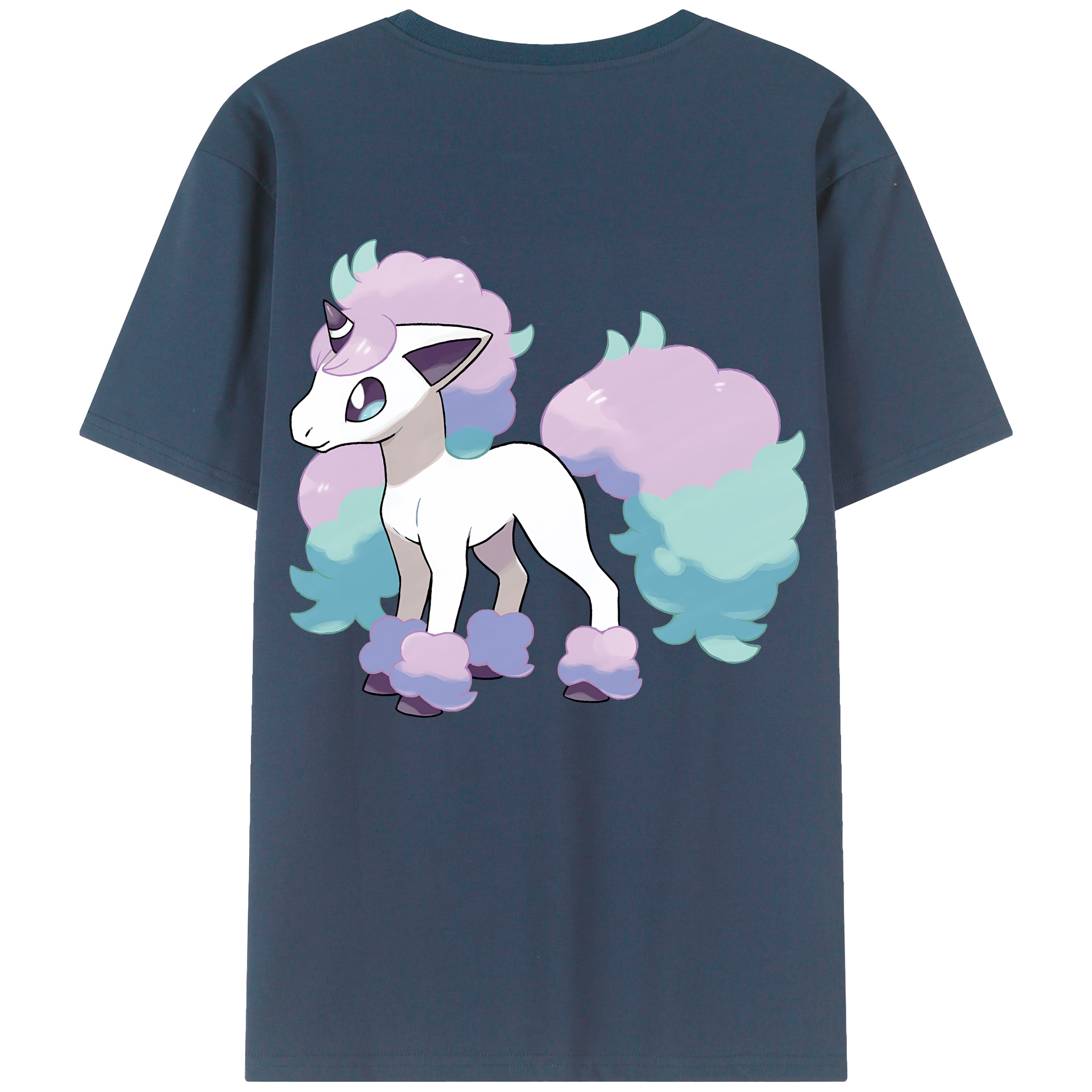 （画像用） ポケットモンスター Pokémon レディース半袖Tシャツ(バックプリント)