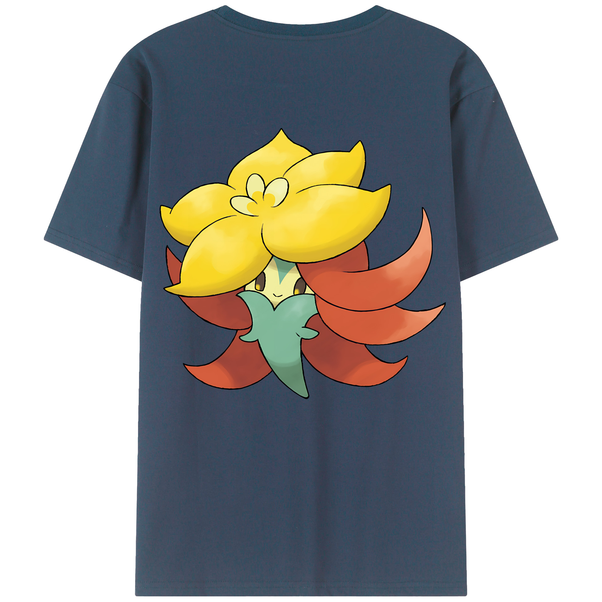 （画像用） ポケットモンスター Pokémon レディース半袖Tシャツ(バックプリント)
