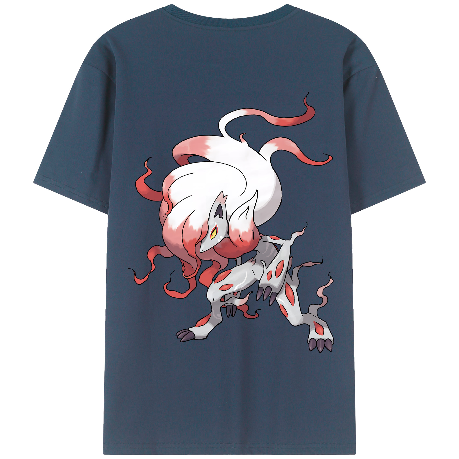 （画像用） ポケットモンスター Pokémon レディース半袖Tシャツ(バックプリント)