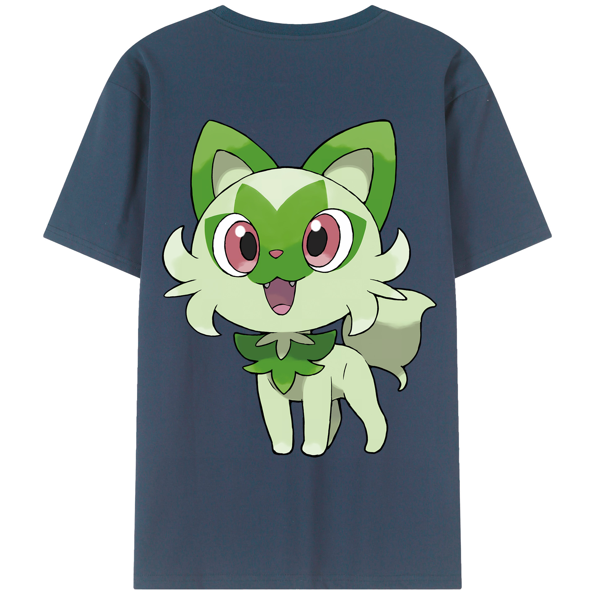 （画像用） ポケットモンスター Pokémon レディース半袖Tシャツ(バックプリント)