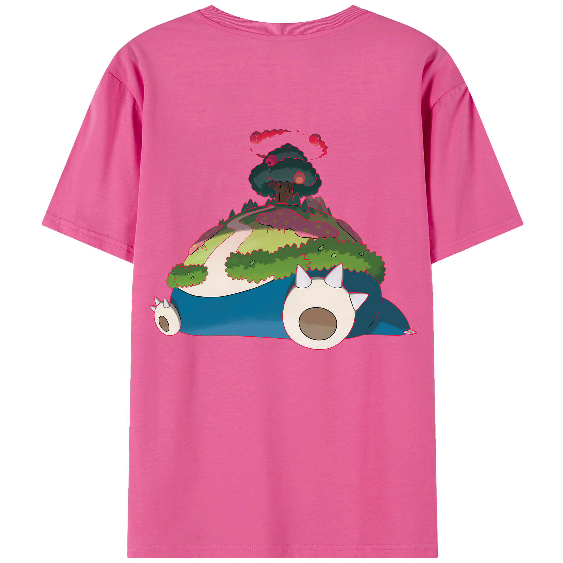 （画像用） ポケットモンスター Pokémon レディース半袖Tシャツ(バックプリント)