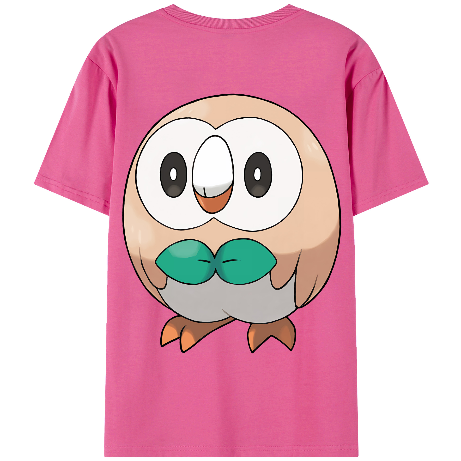 （画像用） ポケットモンスター Pokémon レディース半袖Tシャツ(バックプリント)