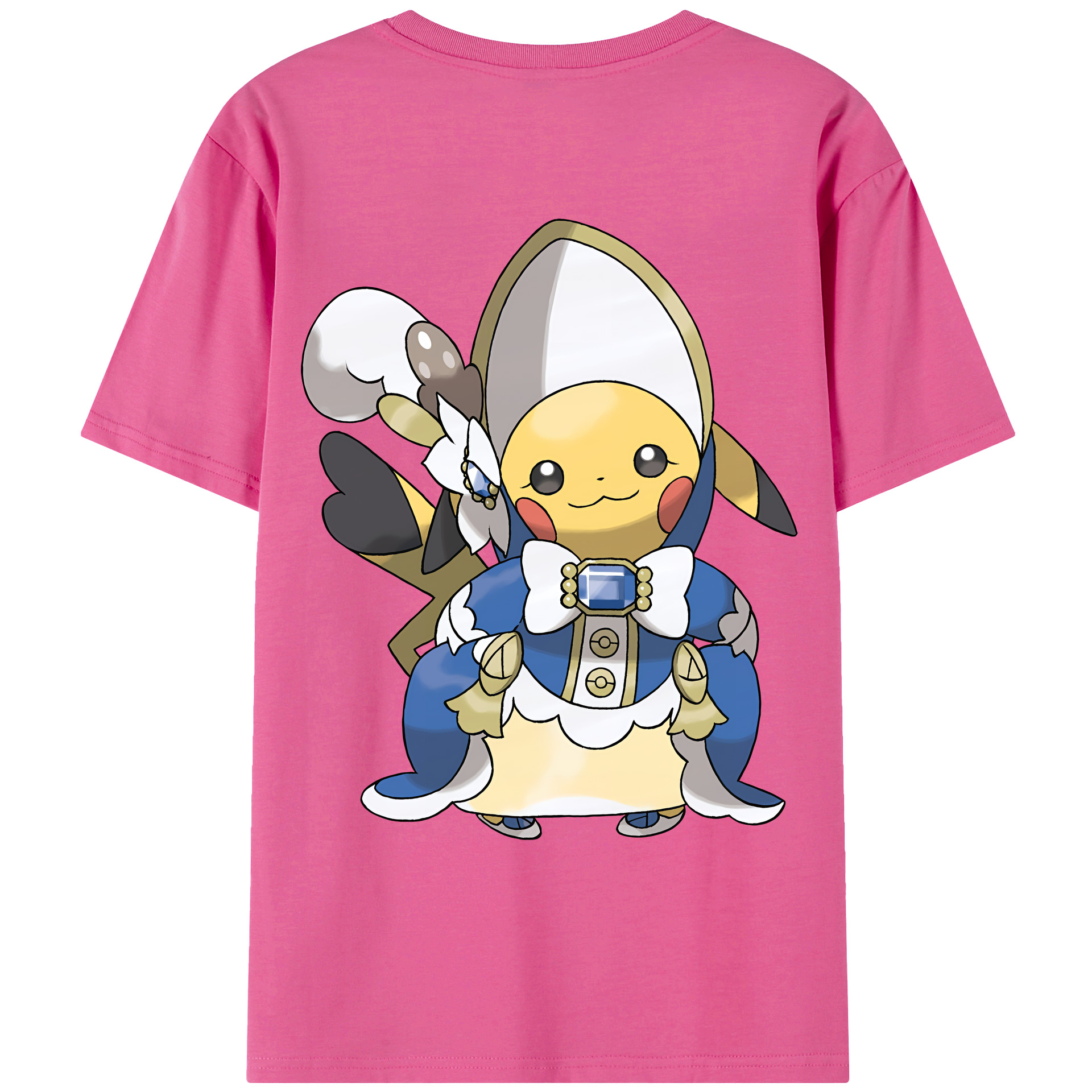 （画像用） ポケットモンスター Pokémon レディース半袖Tシャツ(バックプリント)
