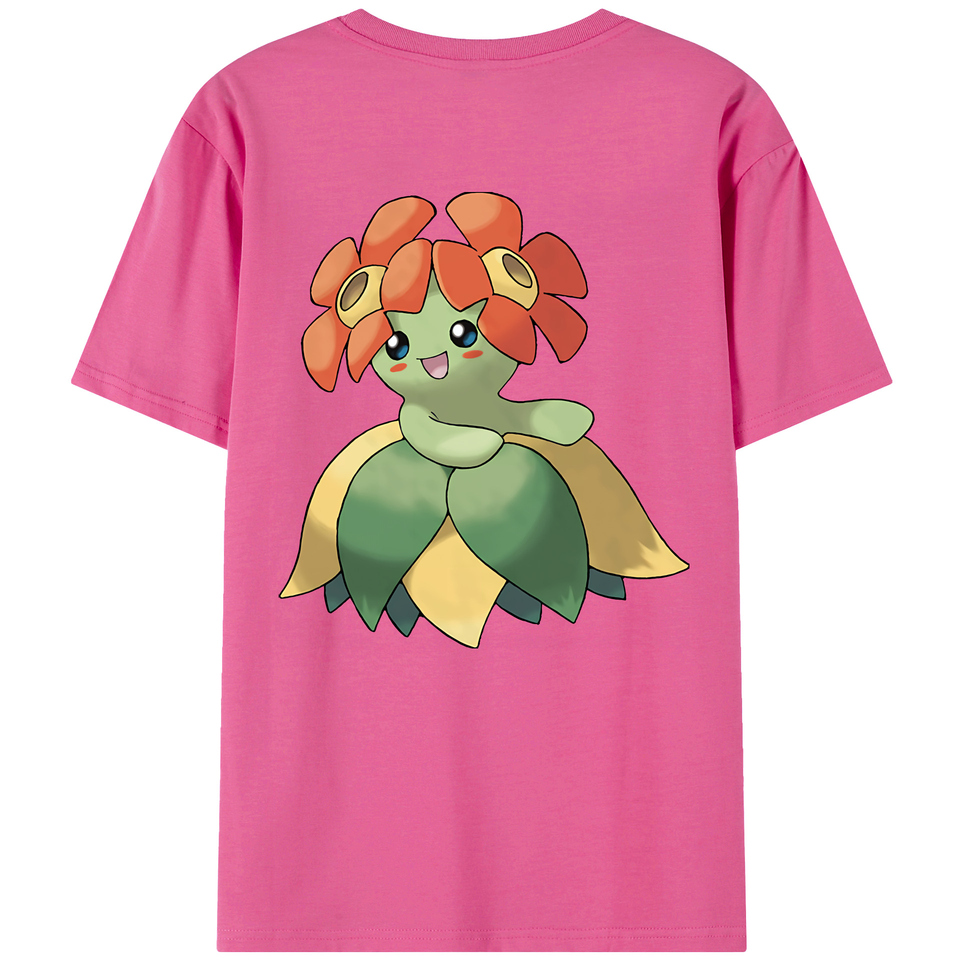 （画像用） ポケットモンスター Pokémon レディース半袖Tシャツ(バックプリント)