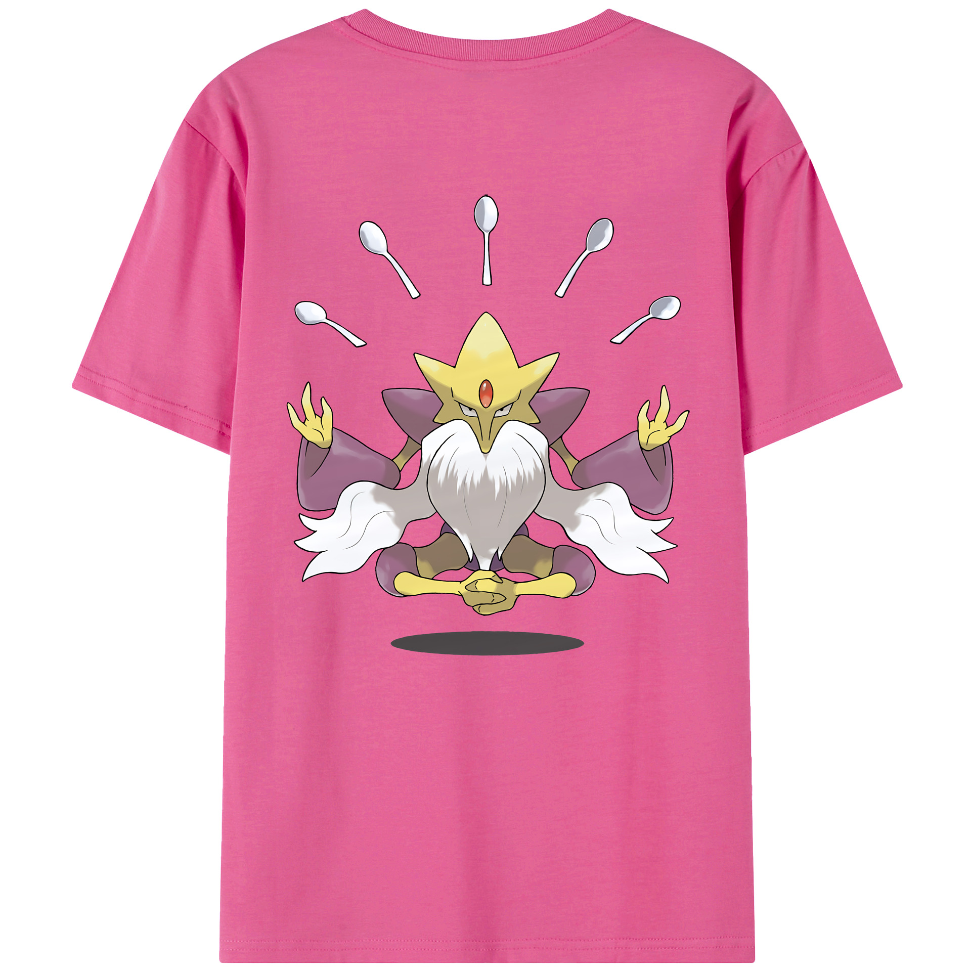 （画像用） ポケットモンスター Pokémon レディース半袖Tシャツ(バックプリント)
