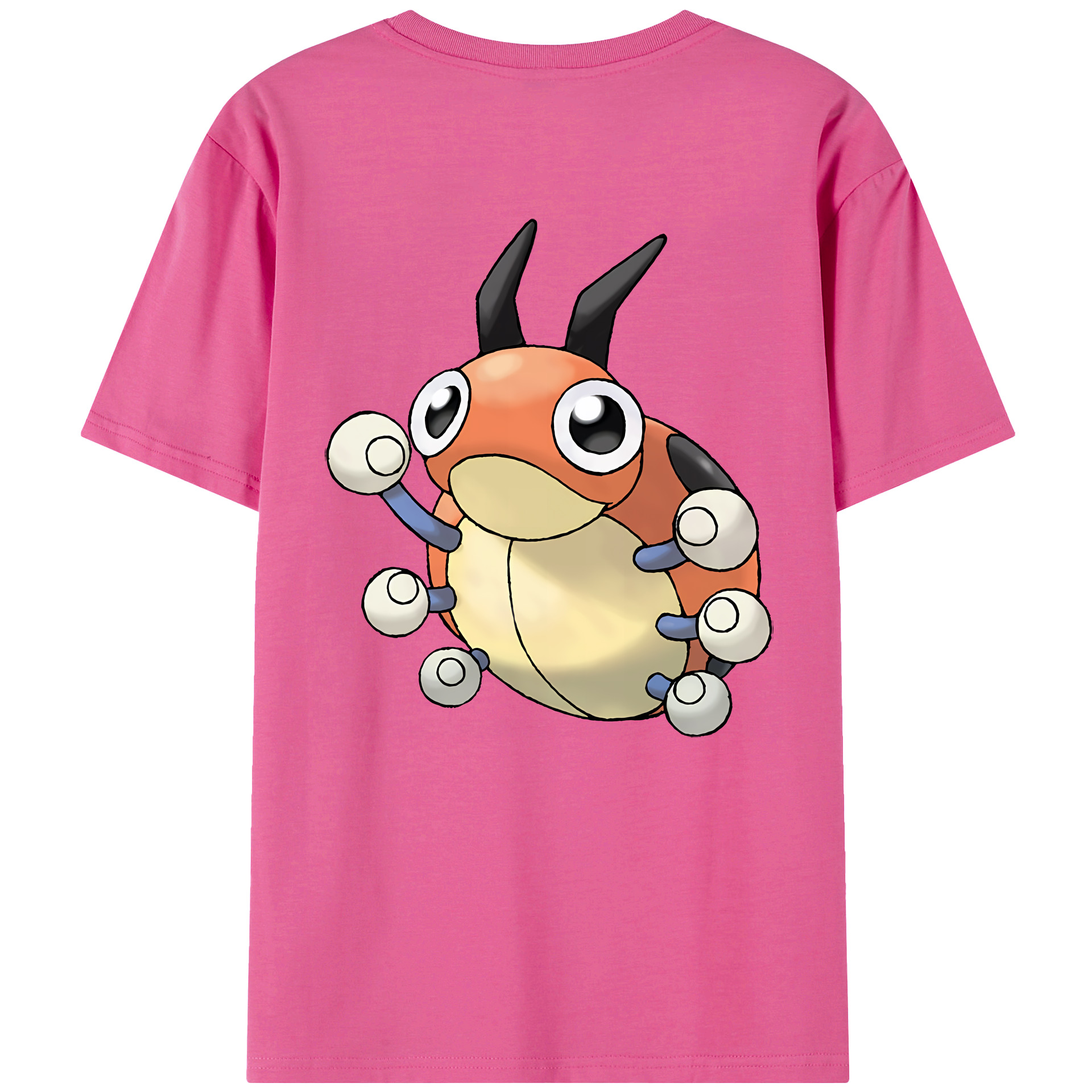 （画像用） ポケットモンスター Pokémon レディース半袖Tシャツ(バックプリント)