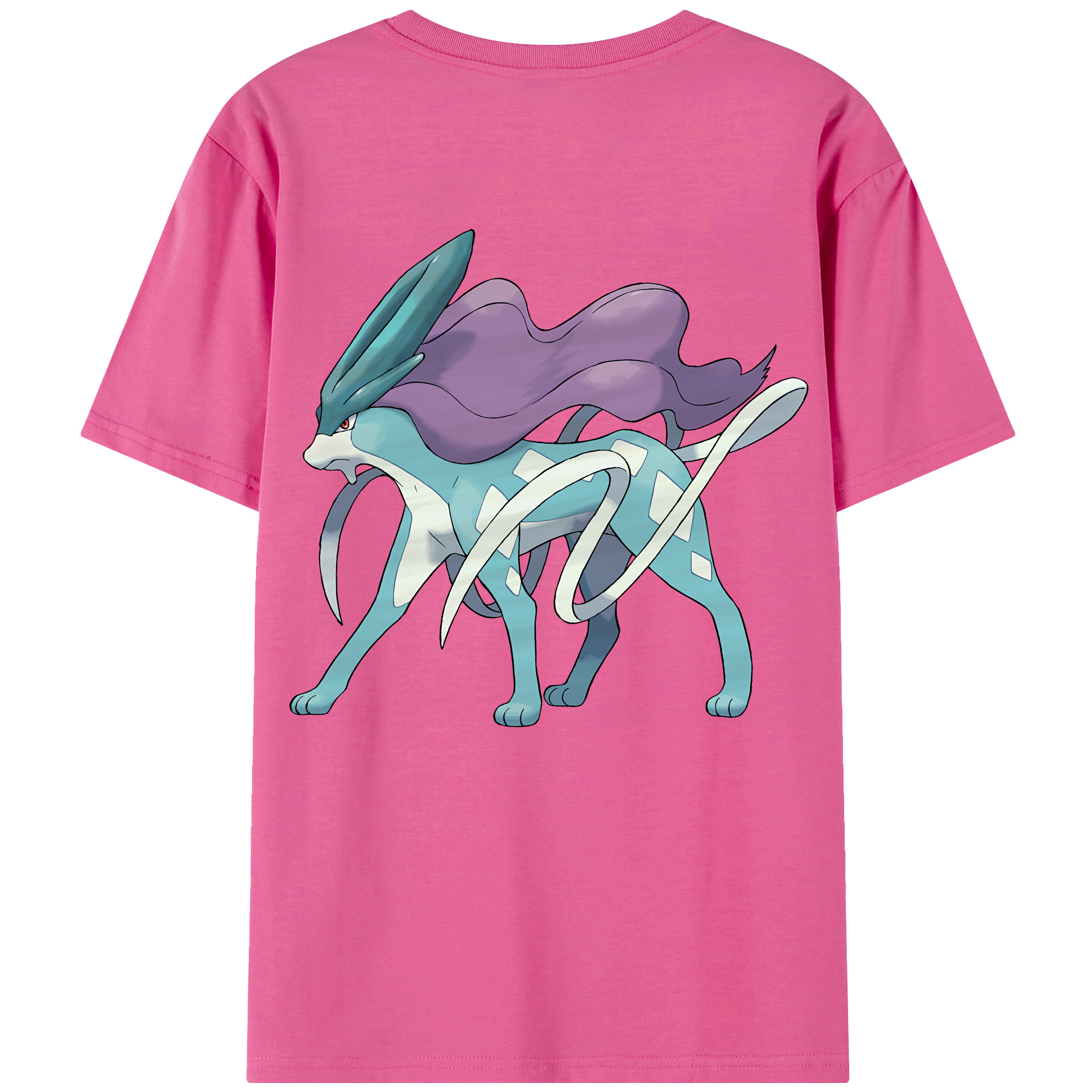 （画像用） ポケットモンスター Pokémon レディース半袖Tシャツ(バックプリント)