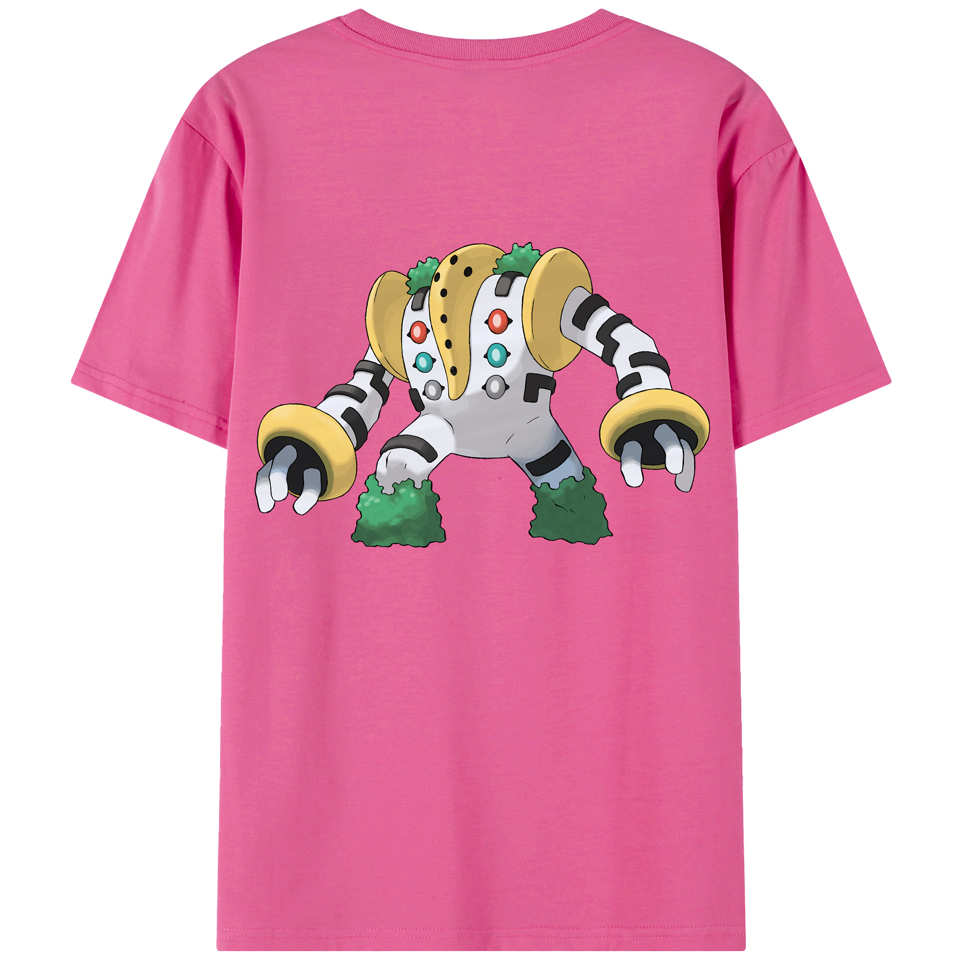 （画像用） ポケットモンスター Pokémon レディース半袖Tシャツ(バックプリント)