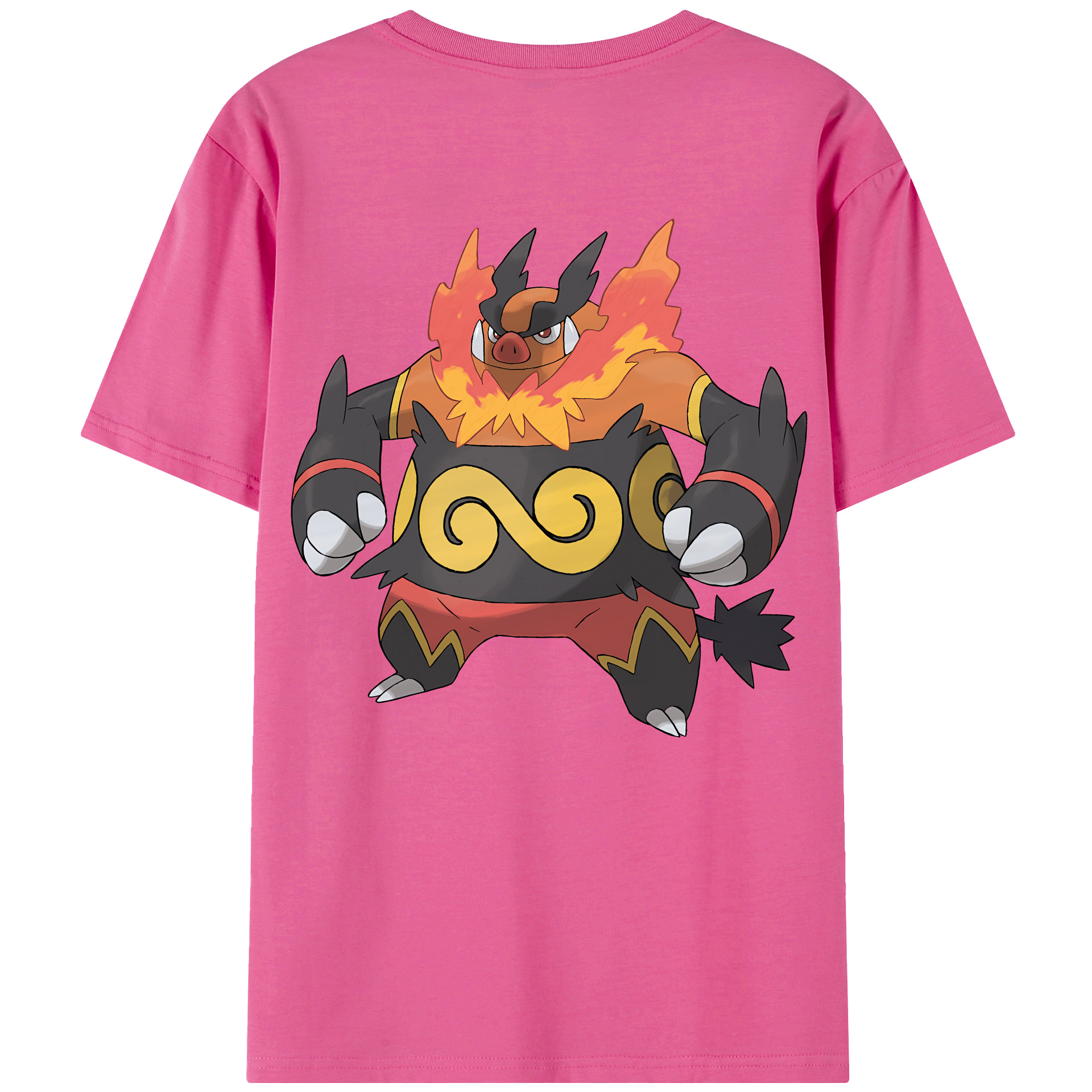 （画像用） ポケットモンスター Pokémon レディース半袖Tシャツ(バックプリント)