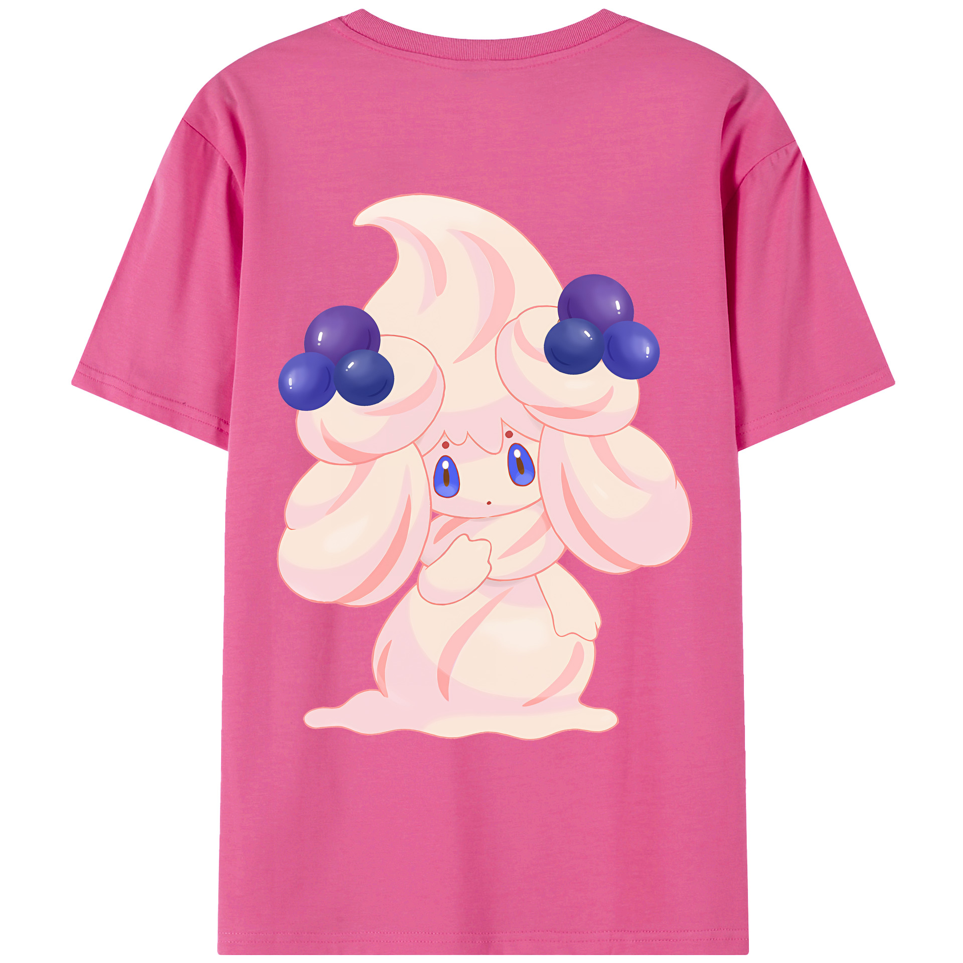 （画像用） ポケットモンスター Pokémon レディース半袖Tシャツ(バックプリント)