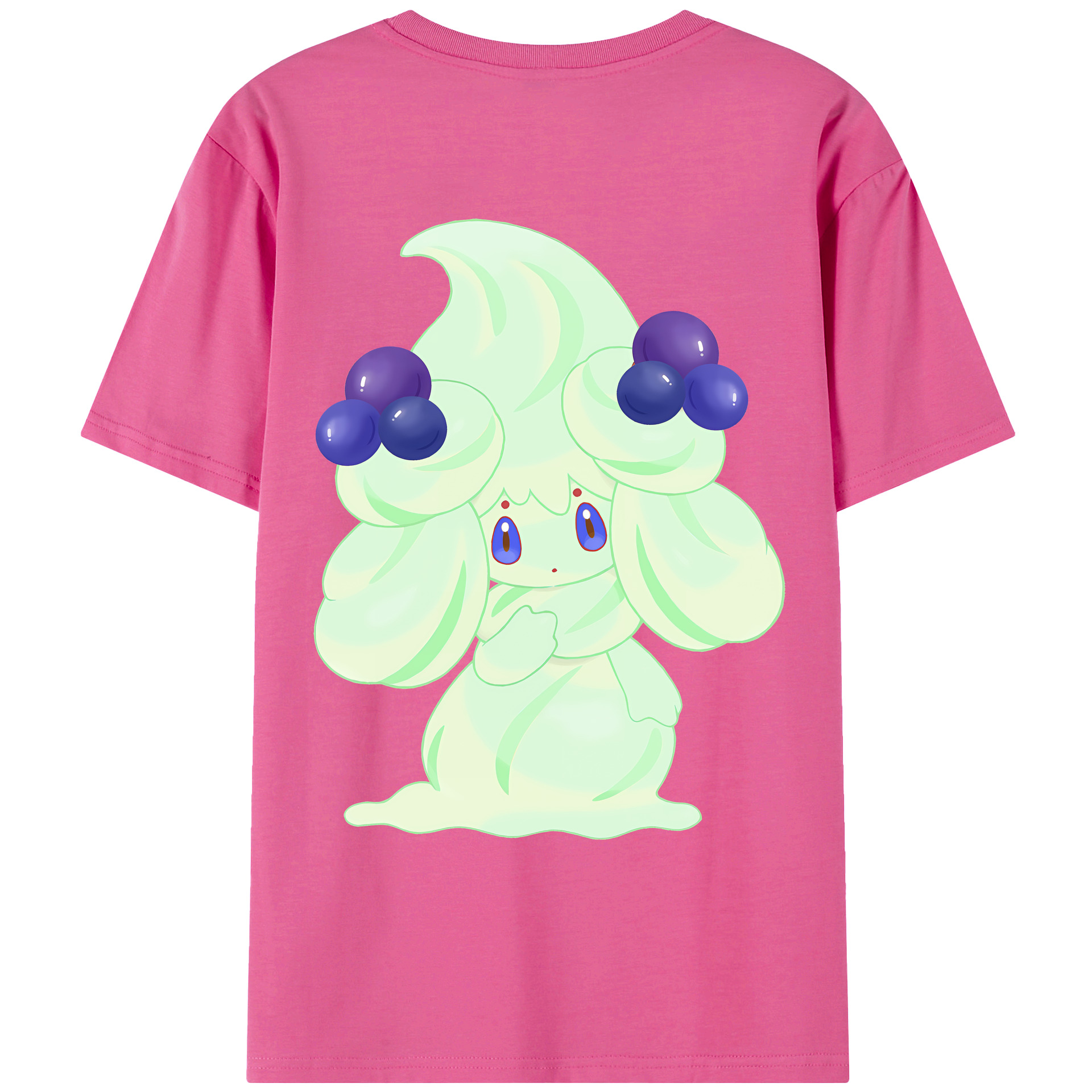 （画像用） ポケットモンスター Pokémon レディース半袖Tシャツ(バックプリント)