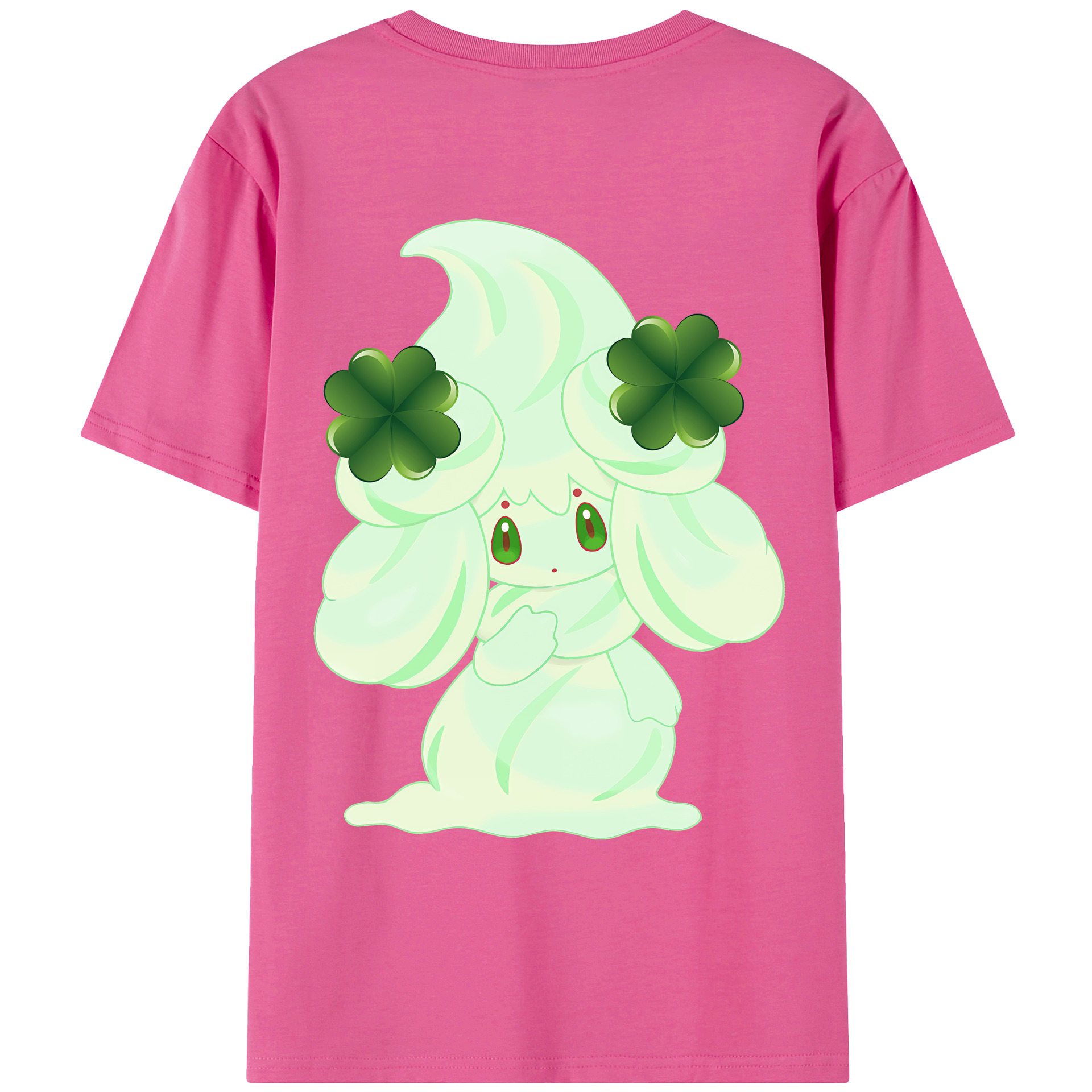 （画像用） ポケットモンスター Pokémon レディース半袖Tシャツ(バックプリント)