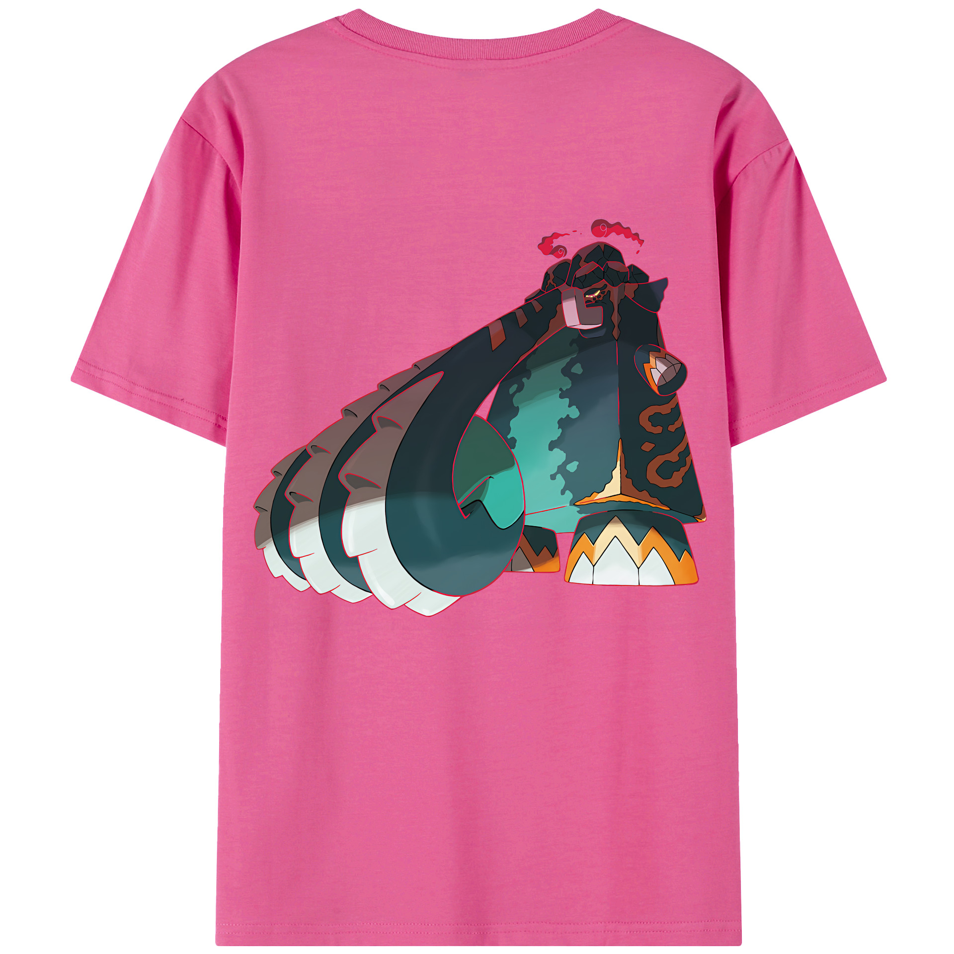 （画像用） ポケットモンスター Pokémon レディース半袖Tシャツ(バックプリント)