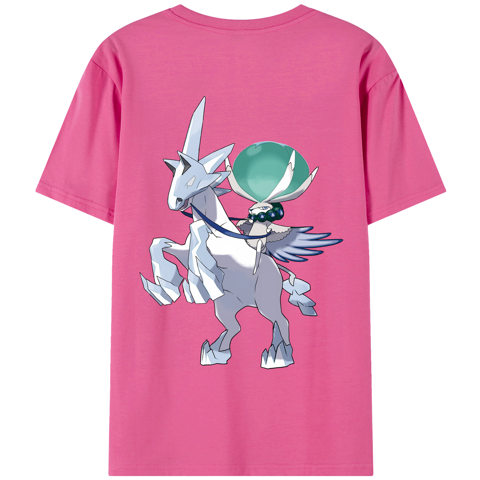 （画像用） ポケットモンスター Pokémon レディース半袖Tシャツ(バックプリント)