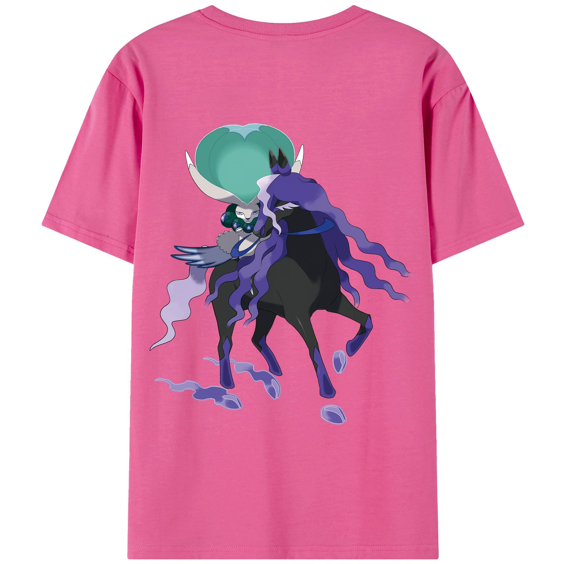 （画像用） ポケットモンスター Pokémon レディース半袖Tシャツ(バックプリント)