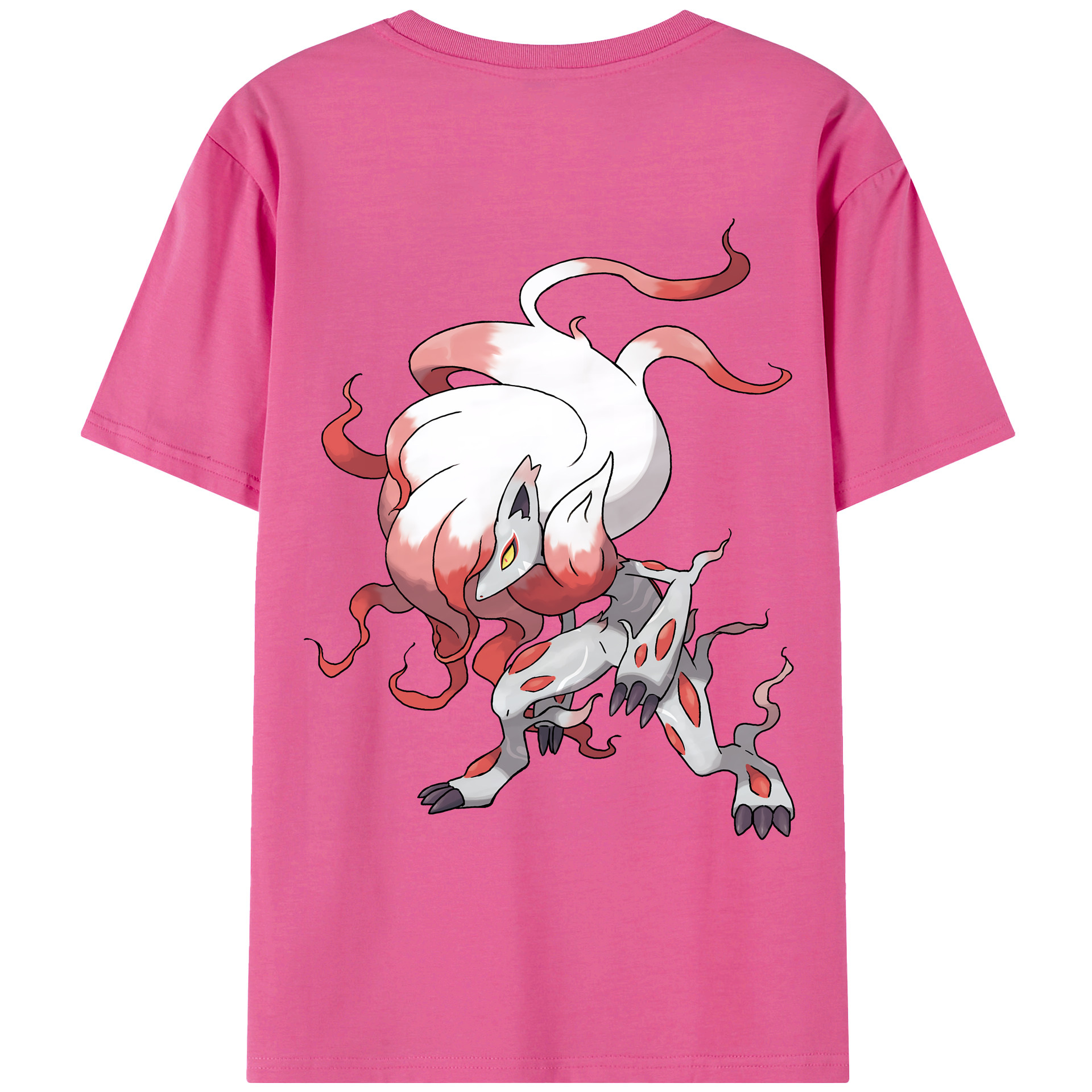 （画像用） ポケットモンスター Pokémon レディース半袖Tシャツ(バックプリント)