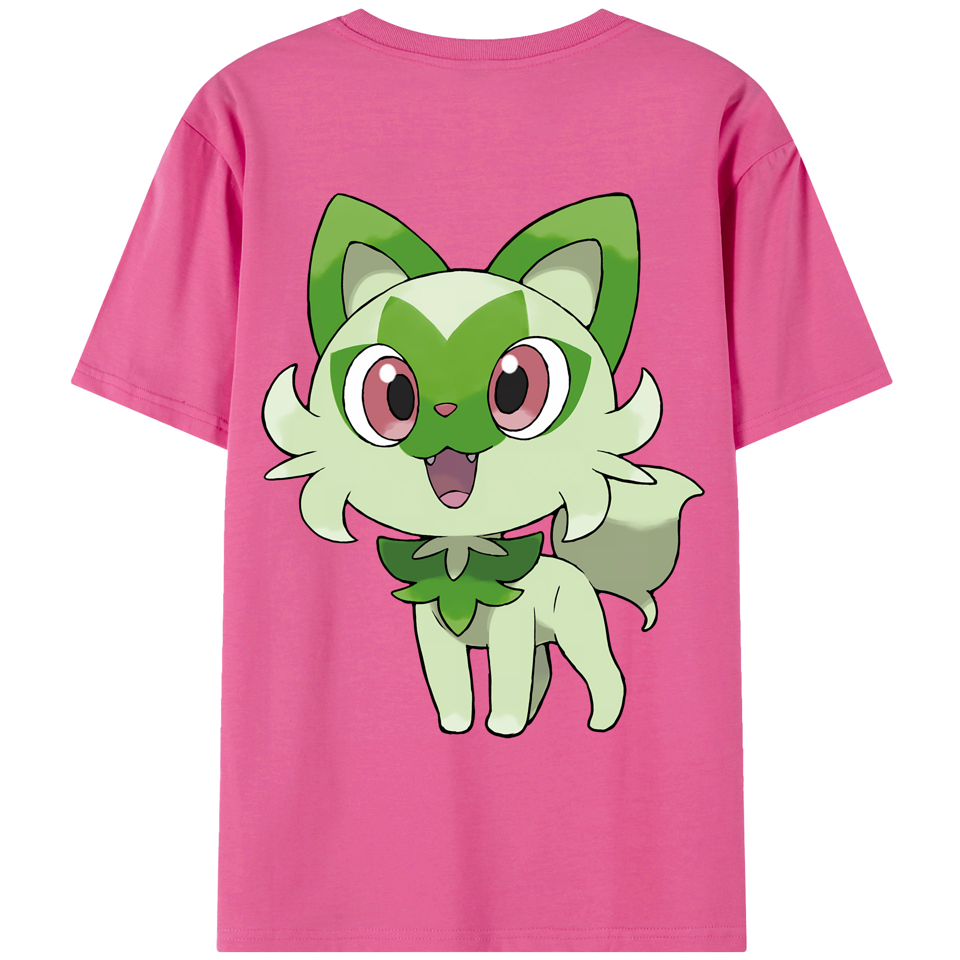 （画像用） ポケットモンスター Pokémon レディース半袖Tシャツ(バックプリント)