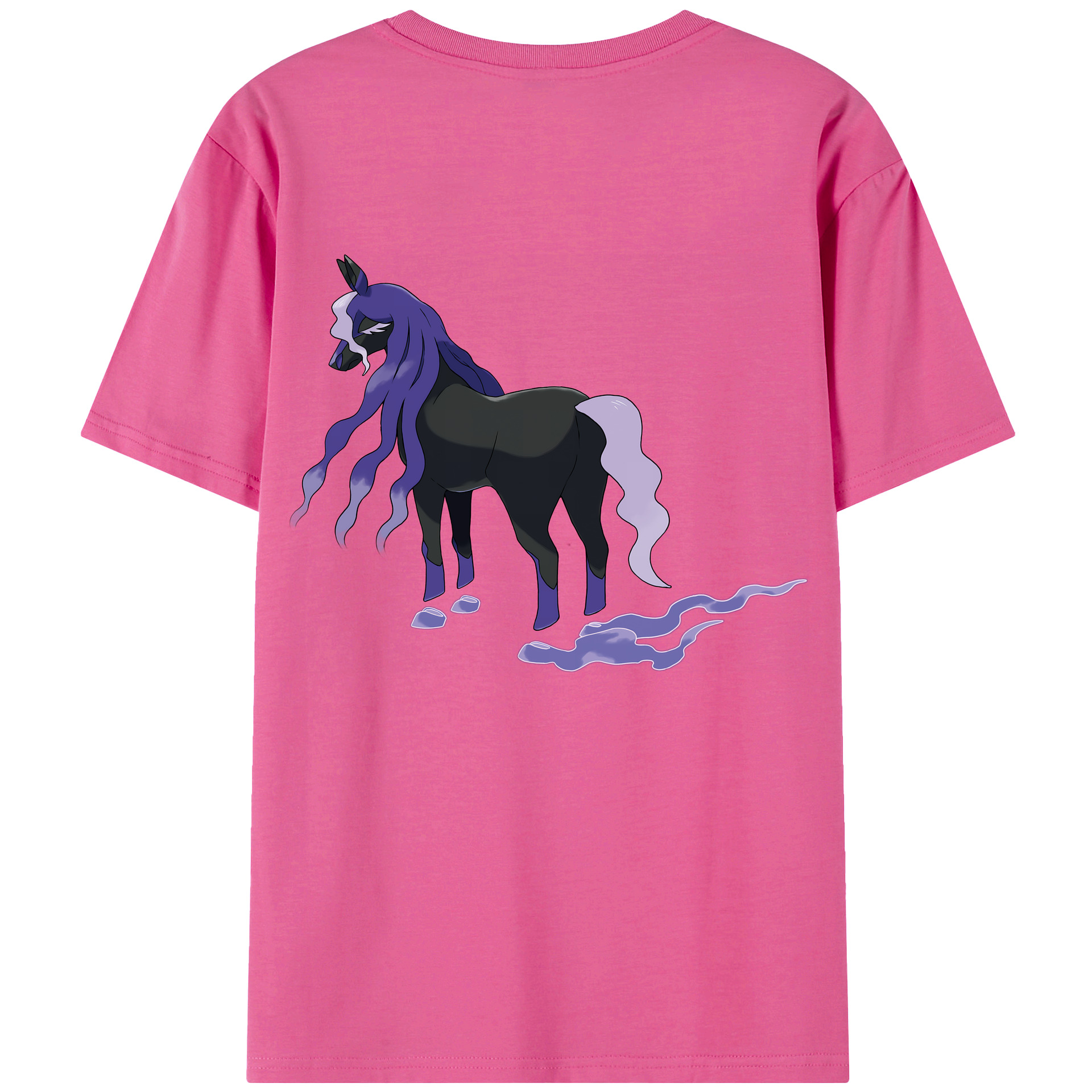 （画像用） ポケットモンスター Pokémon レディース半袖Tシャツ(バックプリント)