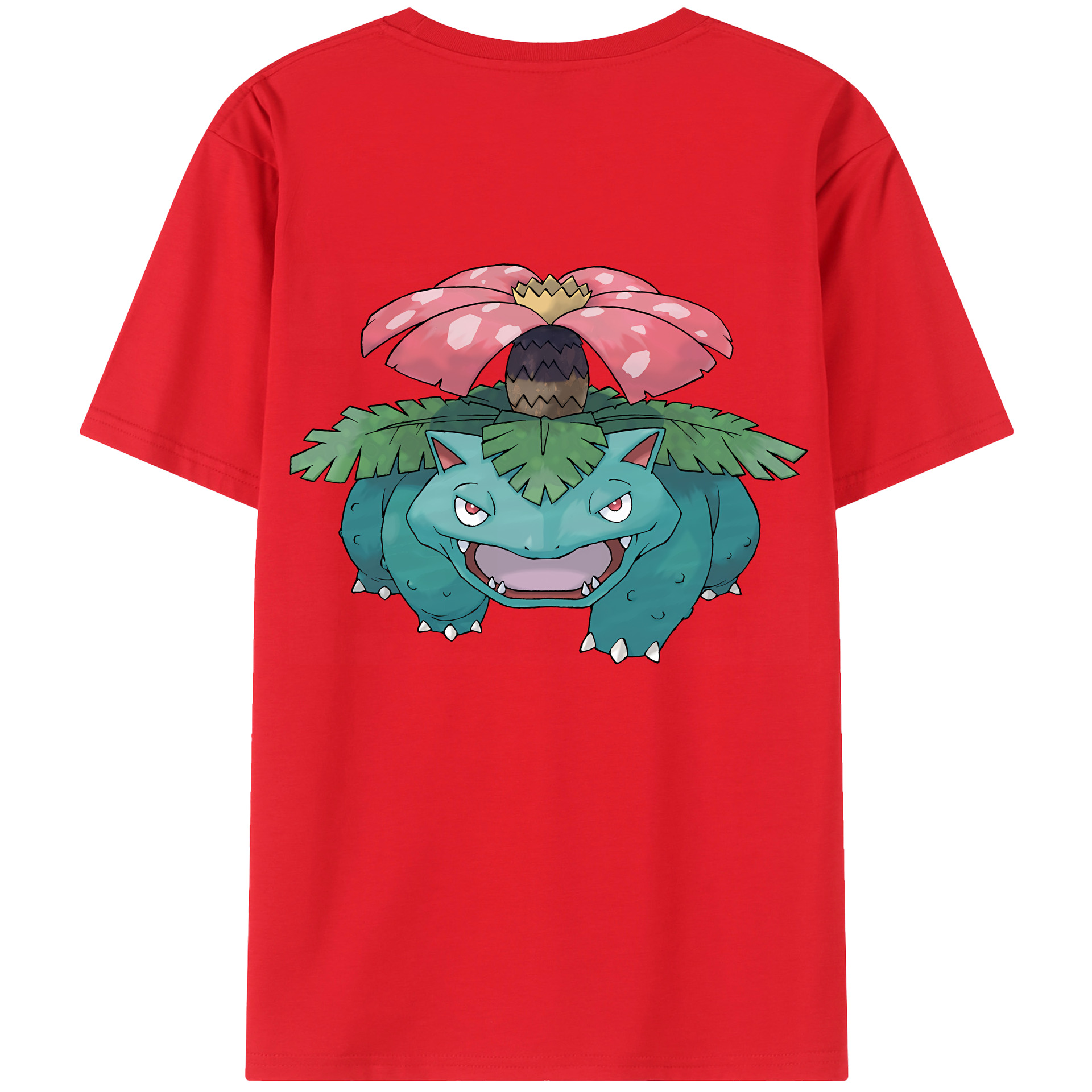（画像用） ポケットモンスター Pokémon レディース半袖Tシャツ(バックプリント)
