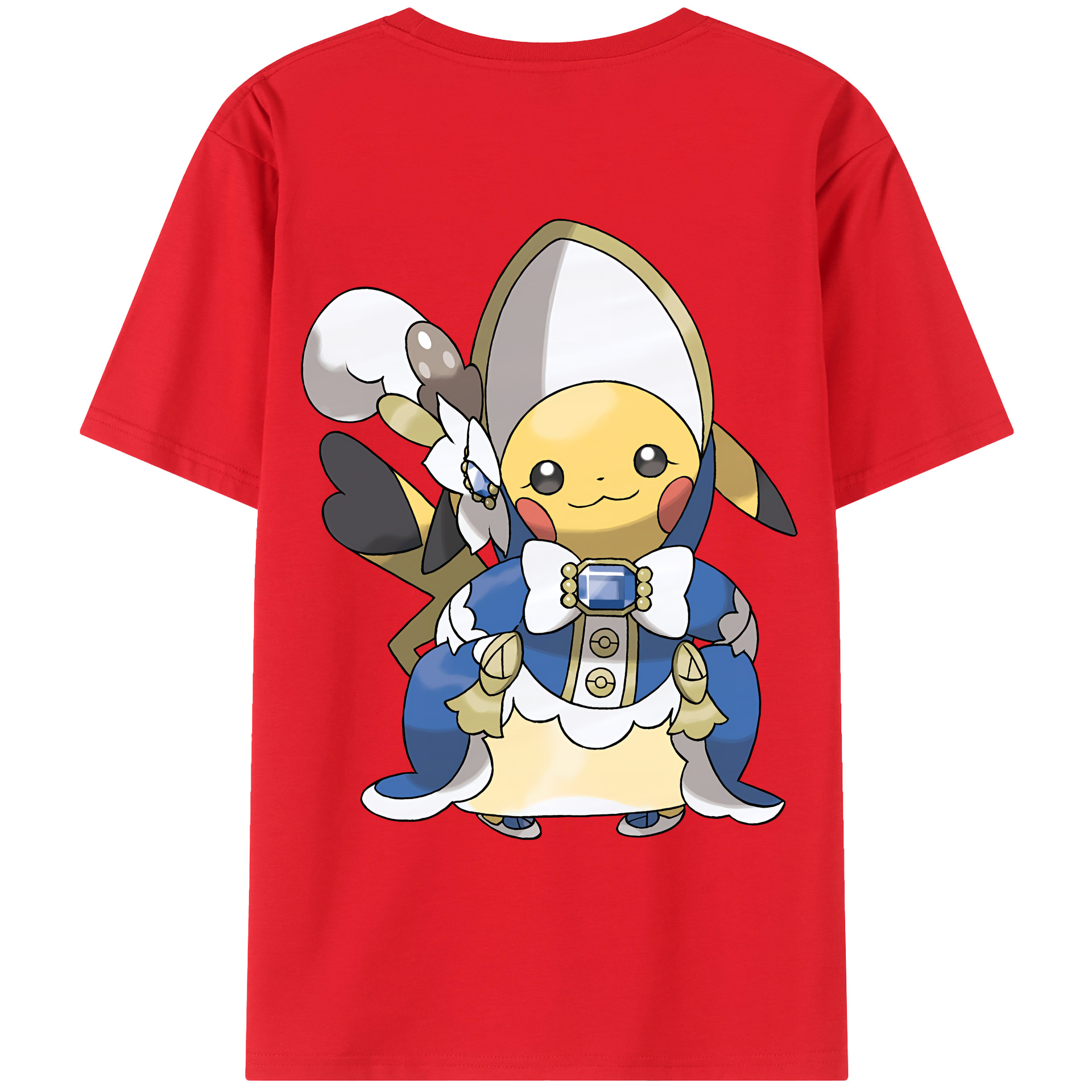 （画像用） ポケットモンスター Pokémon レディース半袖Tシャツ(バックプリント)