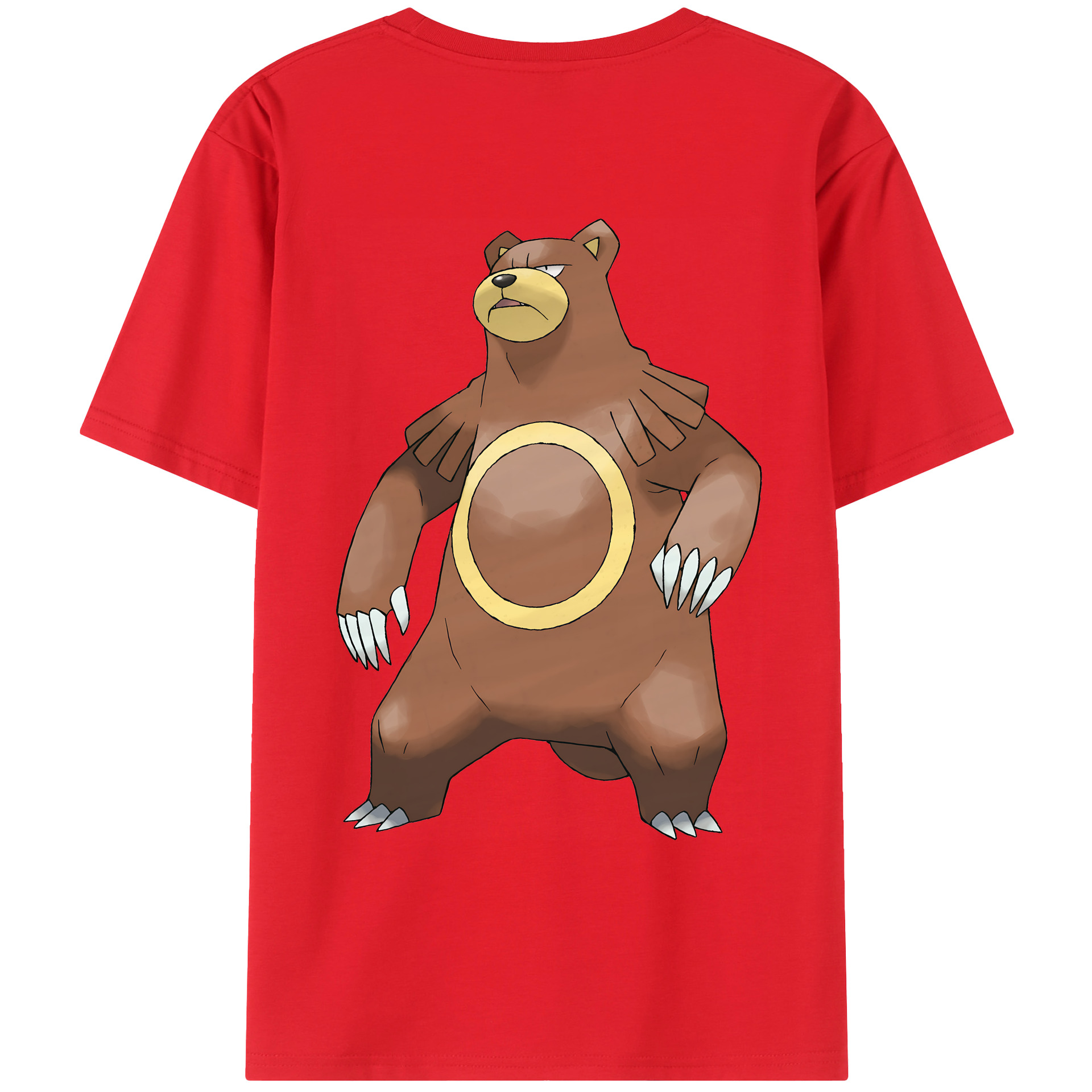 （画像用） ポケットモンスター Pokémon レディース半袖Tシャツ(バックプリント)