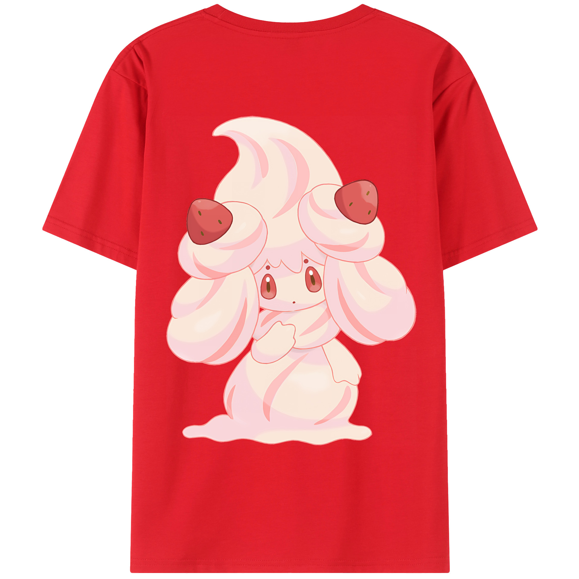 （画像用） ポケットモンスター Pokémon レディース半袖Tシャツ(バックプリント)
