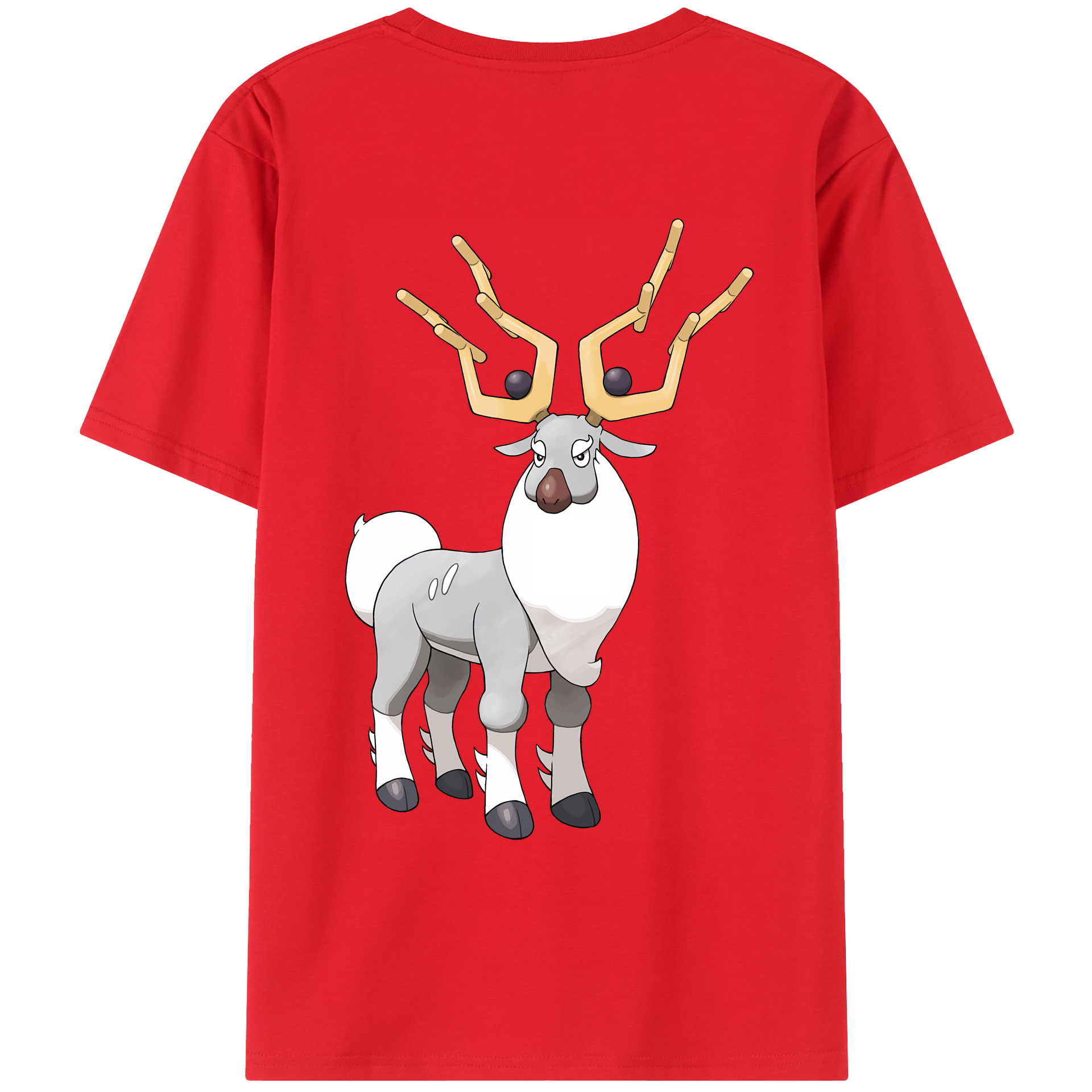 （画像用） ポケットモンスター Pokémon レディース半袖Tシャツ(バックプリント)