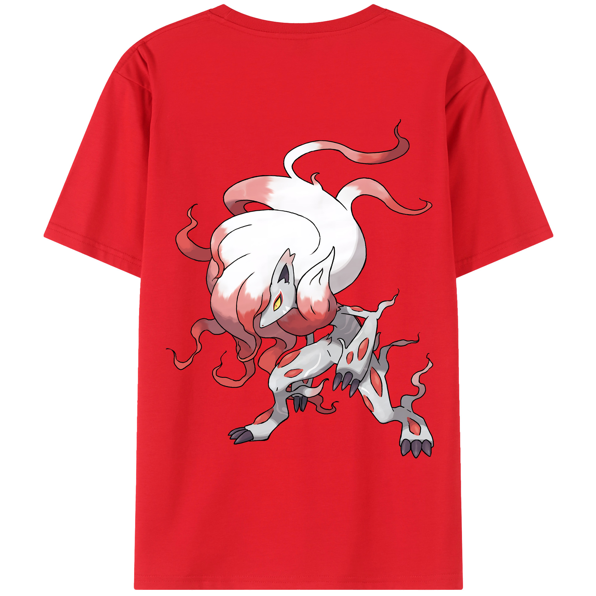 （画像用） ポケットモンスター Pokémon レディース半袖Tシャツ(バックプリント)
