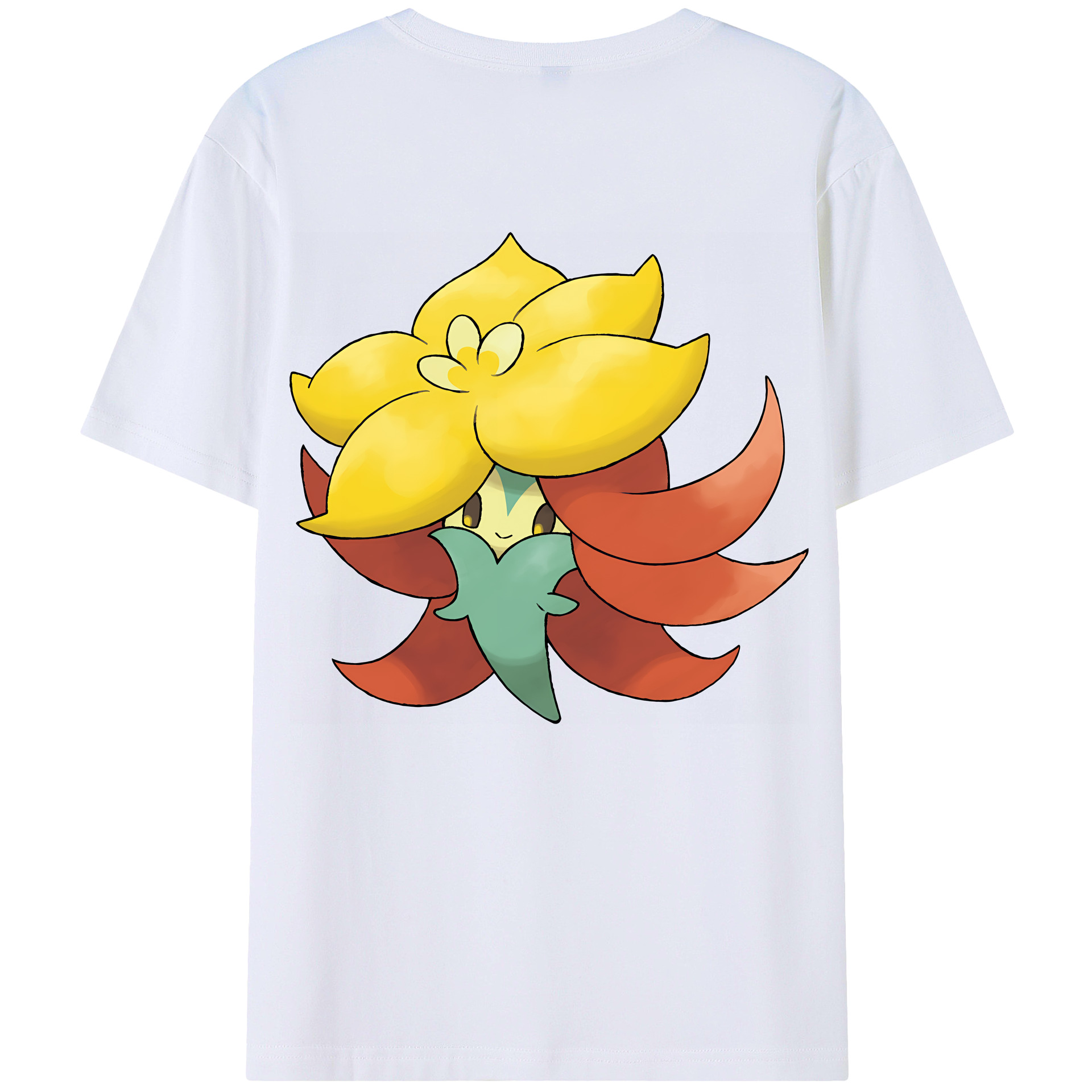 （画像用） ポケットモンスター Pokémon レディース半袖Tシャツ(バックプリント)