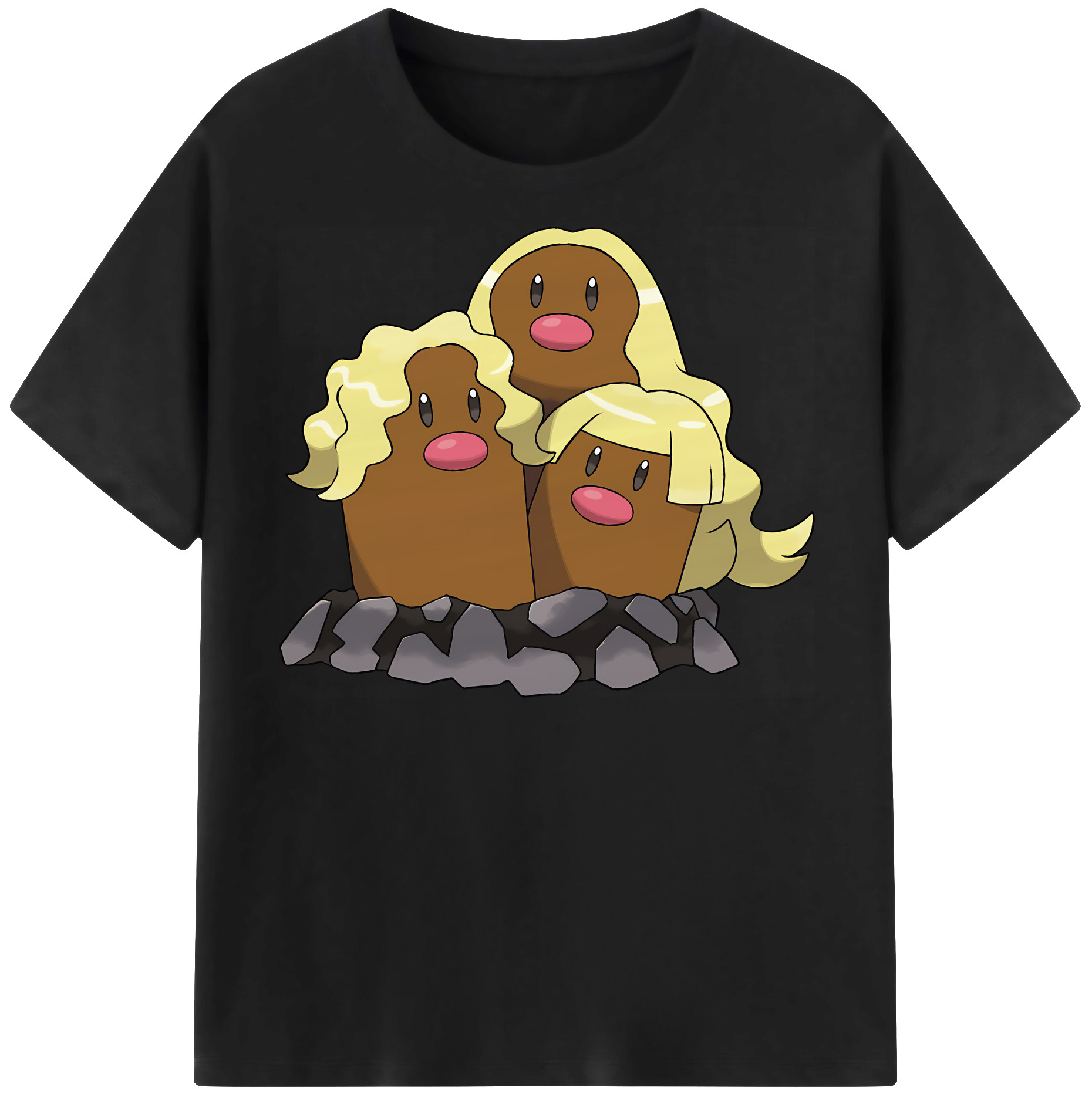 （画像用） ポケットモンスター Pokémon レディースカジュアルプリントTシャツ（綿100％）