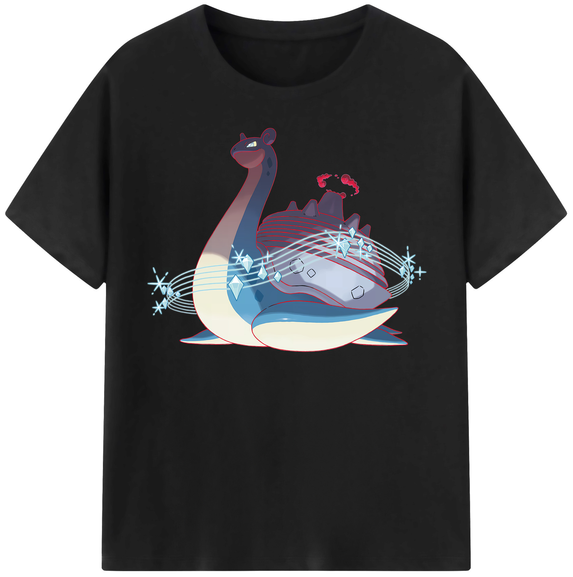 （画像用） ポケットモンスター Pokémon レディースカジュアルプリントTシャツ（綿100％）