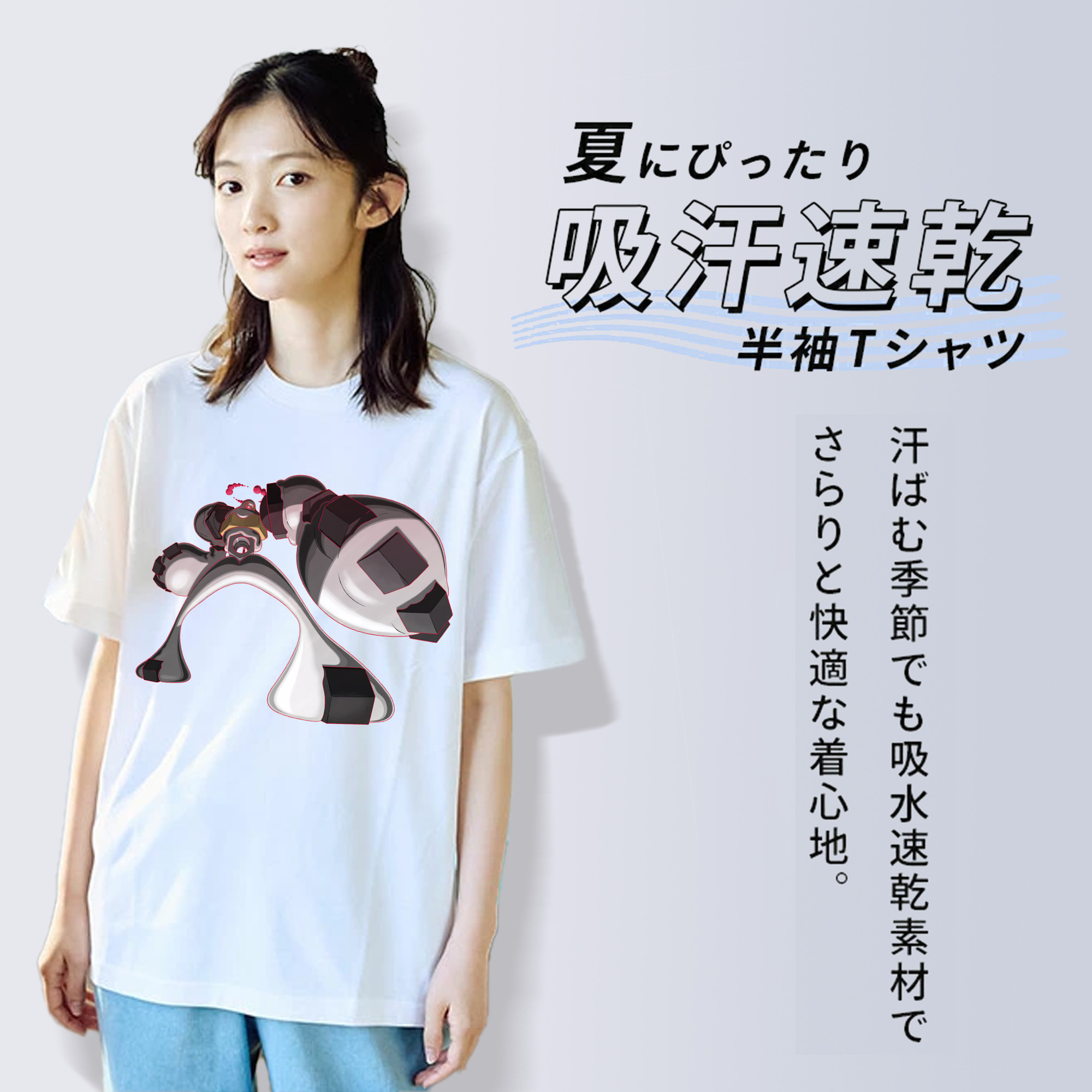 ポケットモンスター Pokémon レディースカジュアルプリントTシャツ（綿100％）