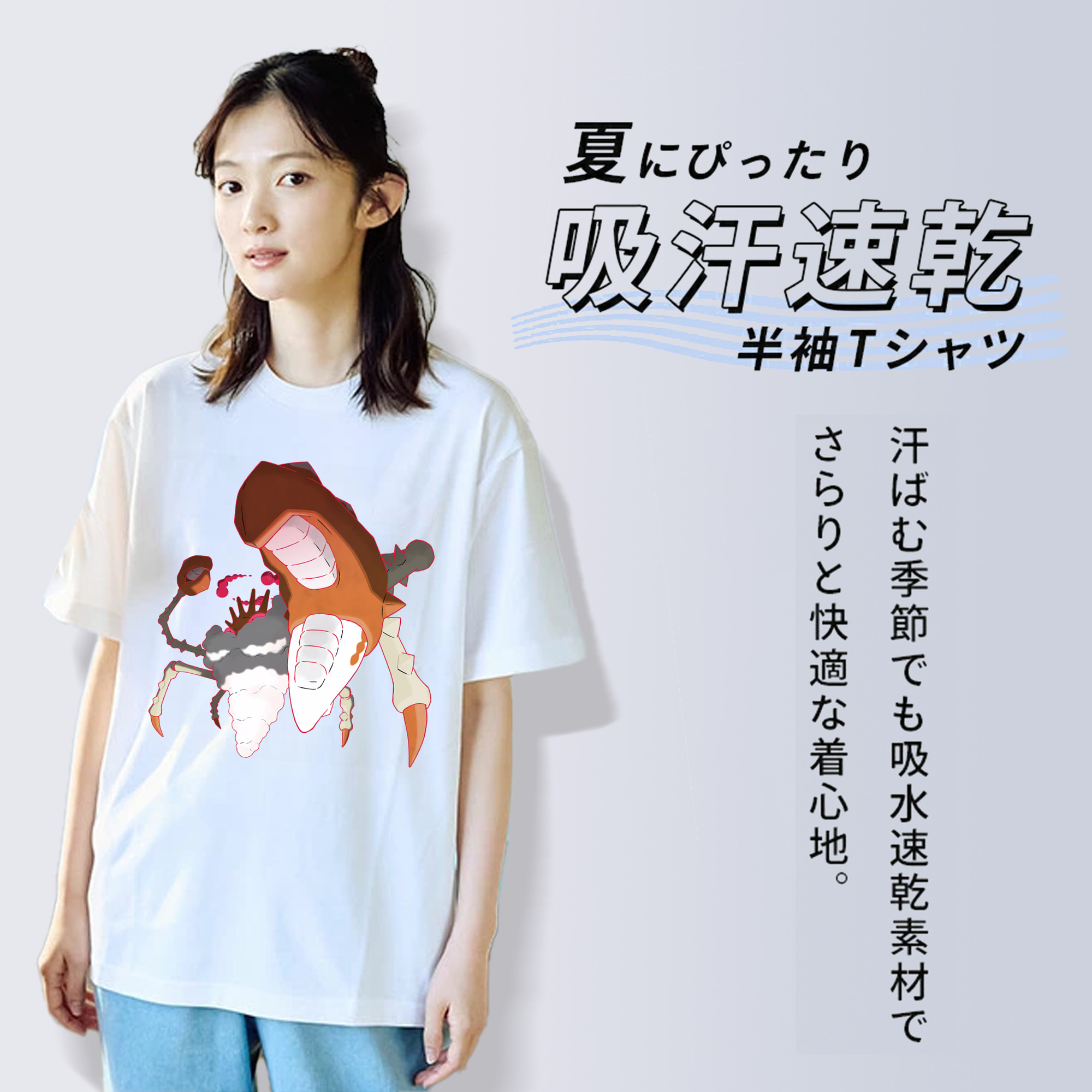 ポケットモンスター Pokémon レディースカジュアルプリントTシャツ（綿100％）