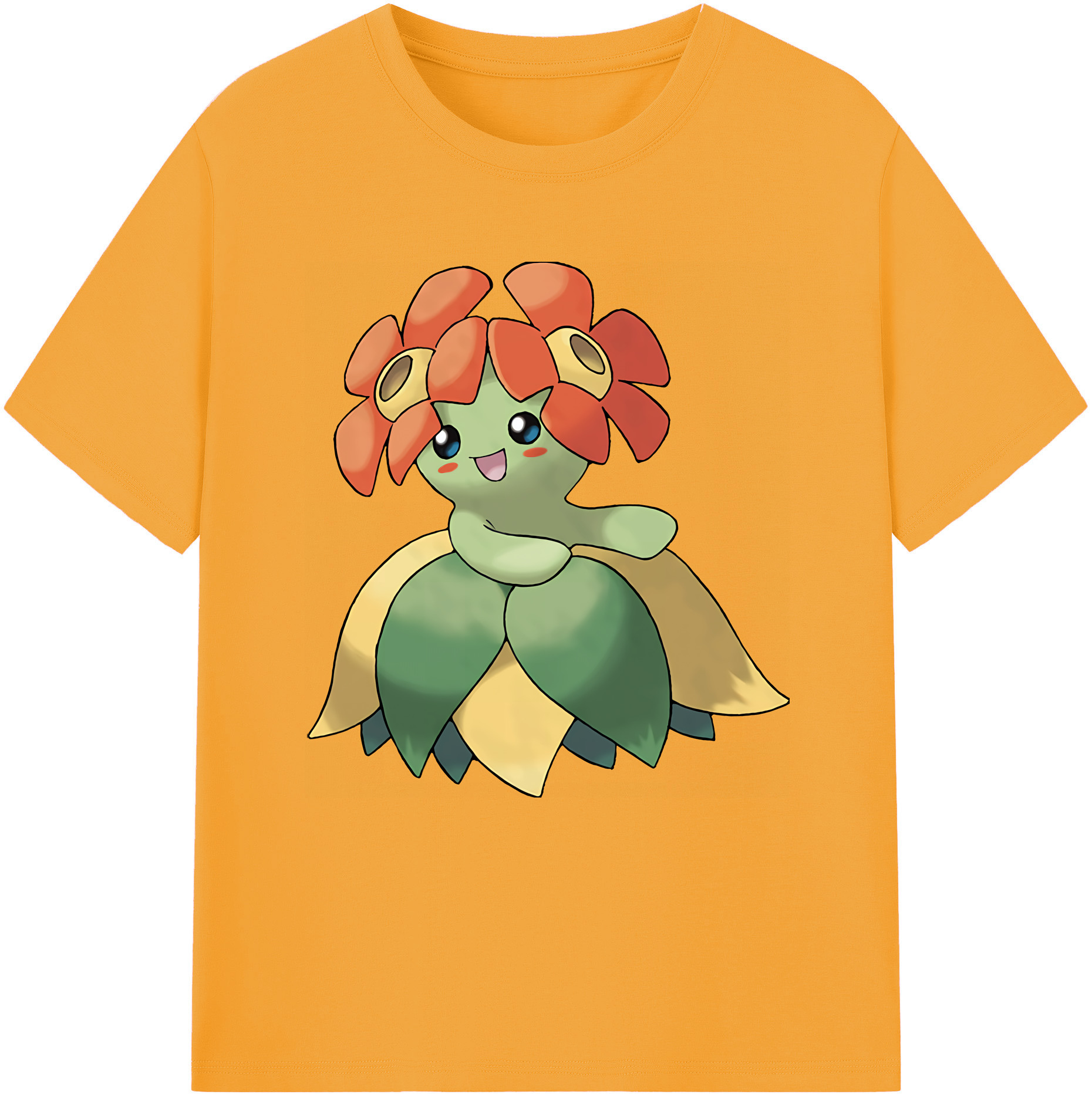 （画像用） ポケットモンスター Pokémon レディースカジュアルプリントTシャツ（綿100％）