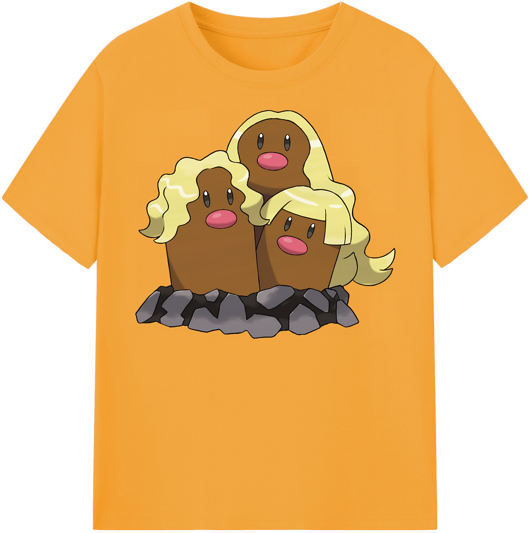 （画像用） ポケットモンスター Pokémon レディースカジュアルプリントTシャツ（綿100％）